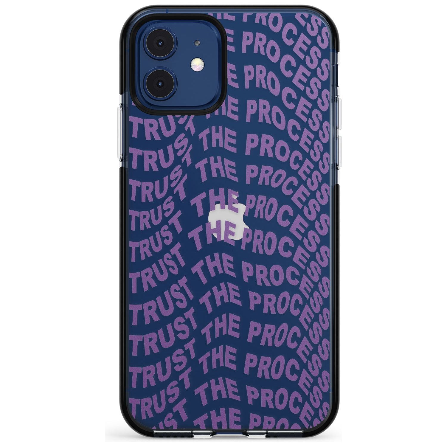 Trust The Process Black Impact Phone Case for iPhone 11 Pro Max