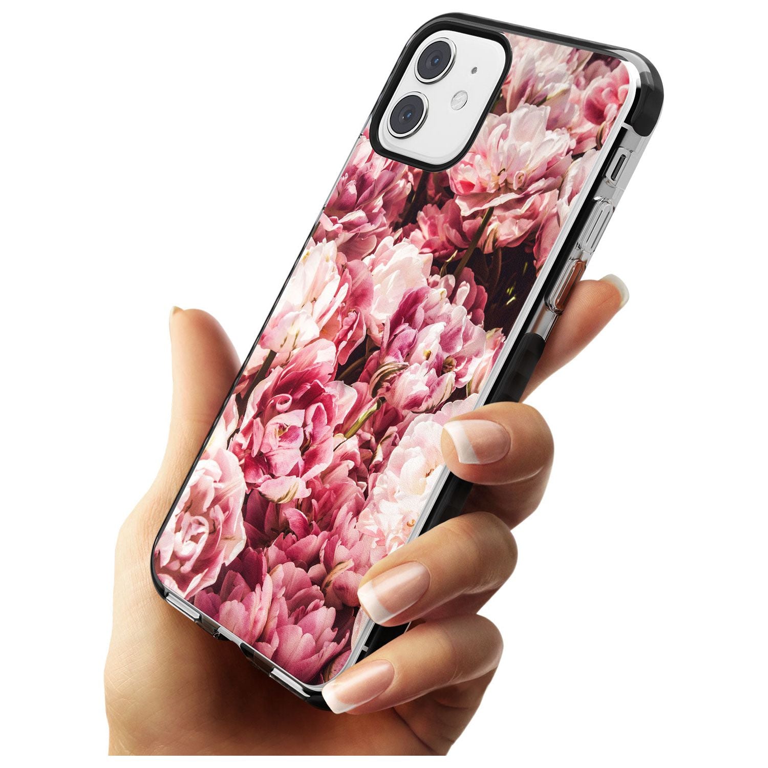 Pink Peonies iPhone Case Phone Case - Case Warehouse