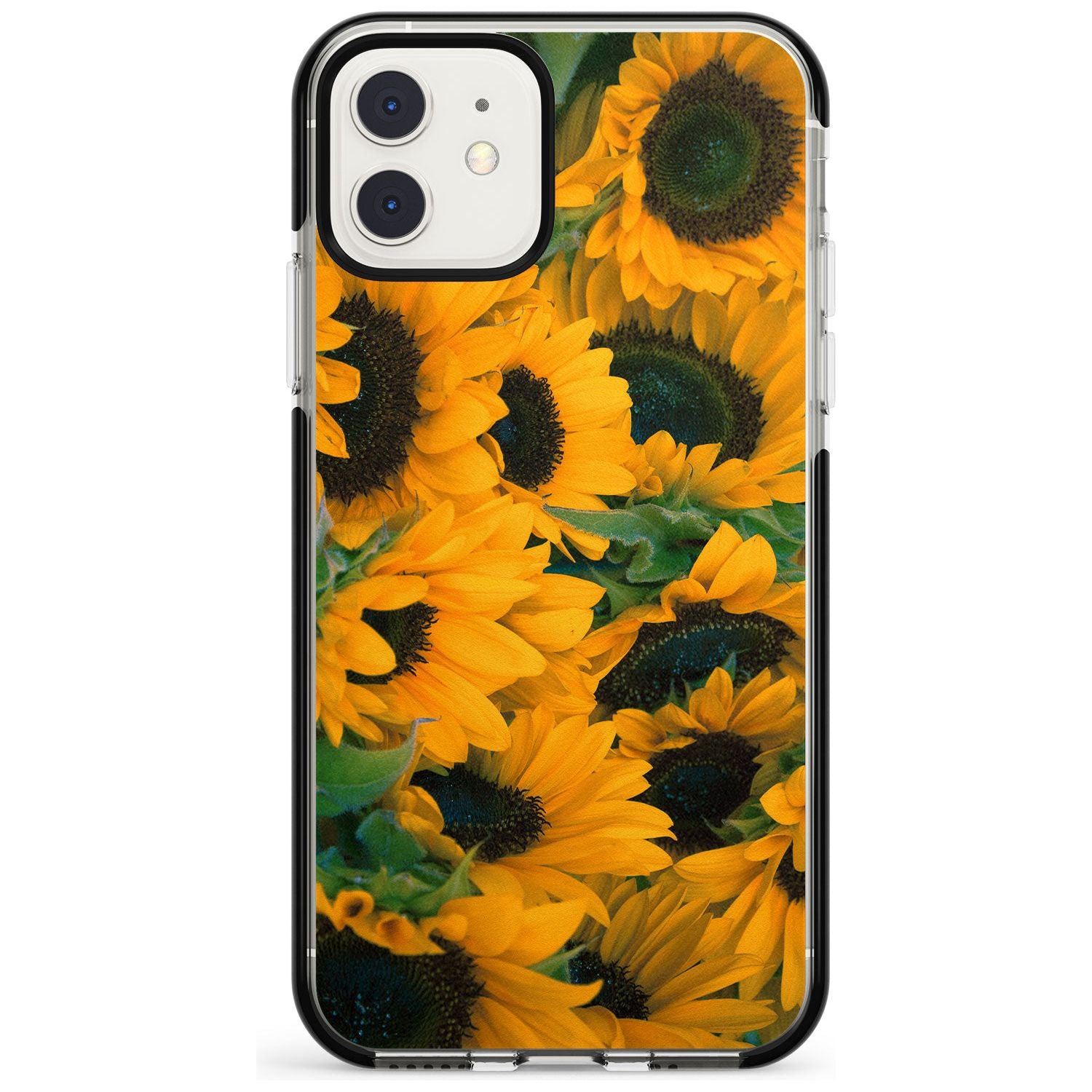 Sunflowers iPhone Case Black Impact Phone Case - Case Warehouse
