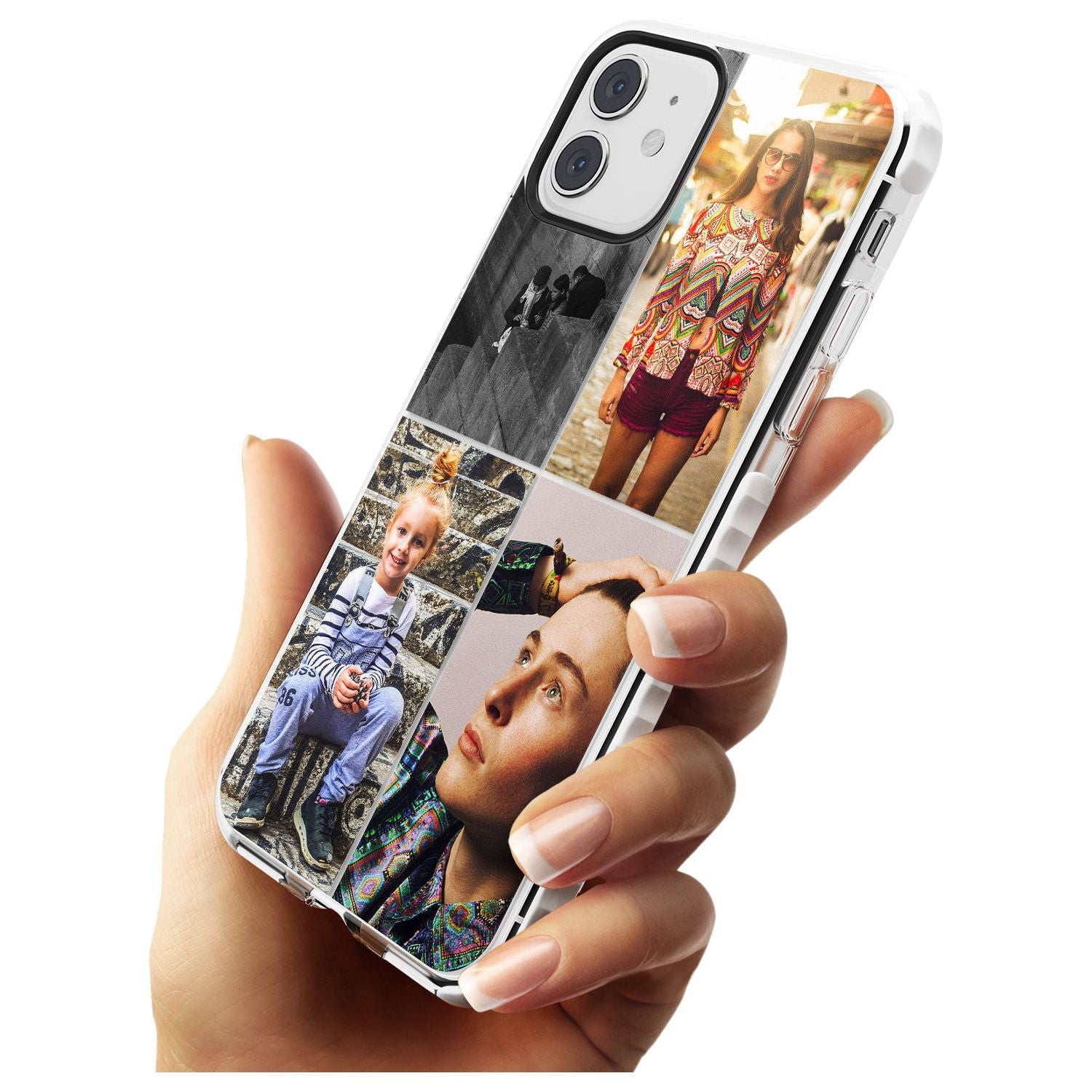4 Photo Grid Slim TPU Phone Case for iPhone 11