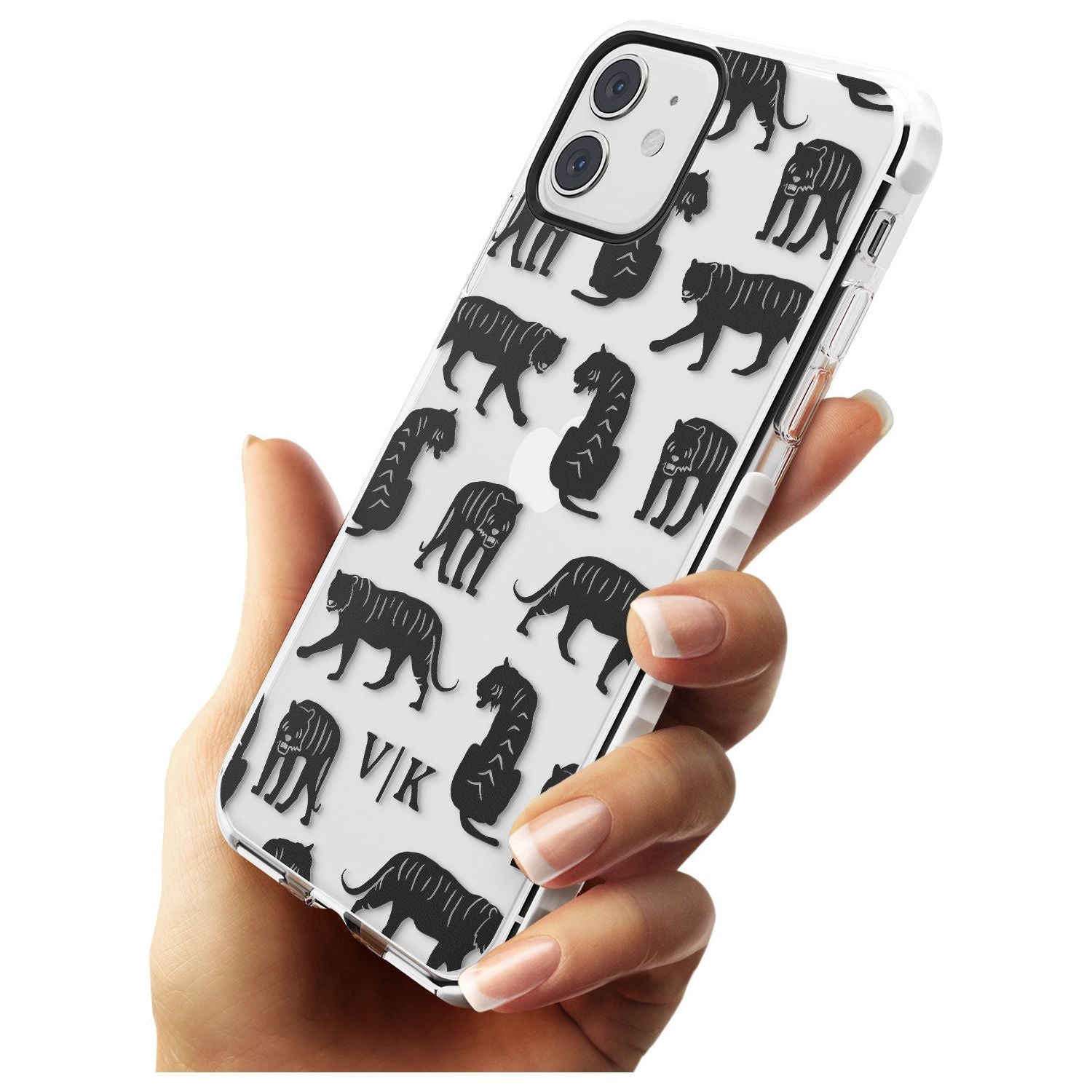 Tiger Silhouettes iPhone Case Custom Phone Case - Case Warehouse
