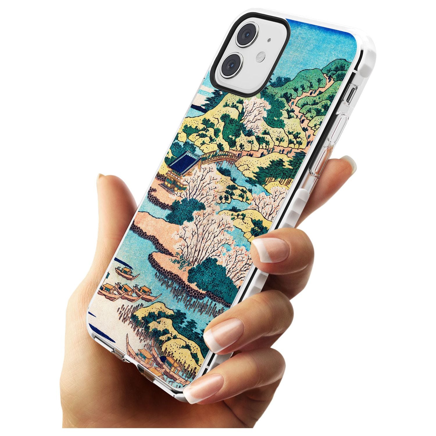 Coastal Community by Katsushika Hokusai Slim TPU Phone Case for iPhone 11
