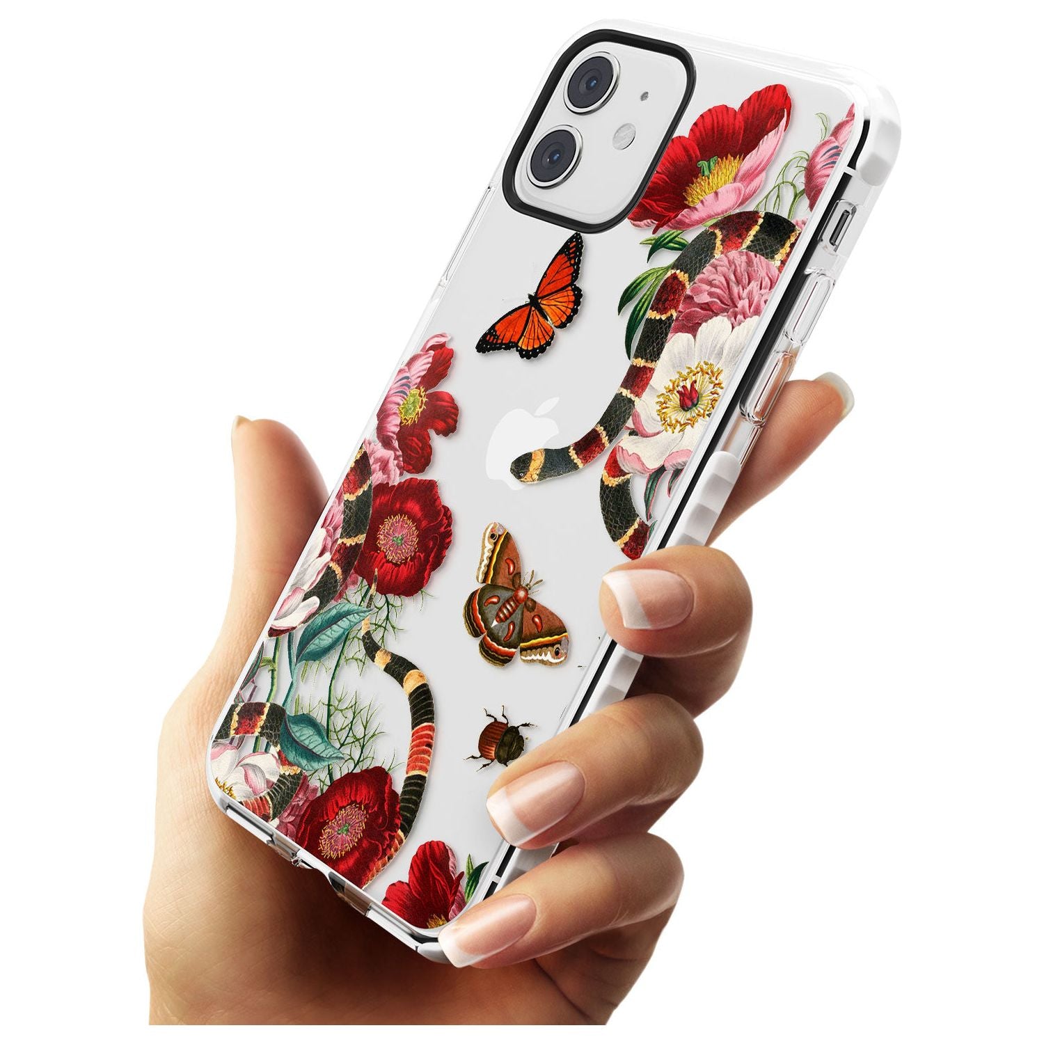 Botanical Snake Slim TPU Phone Case for iPhone 11