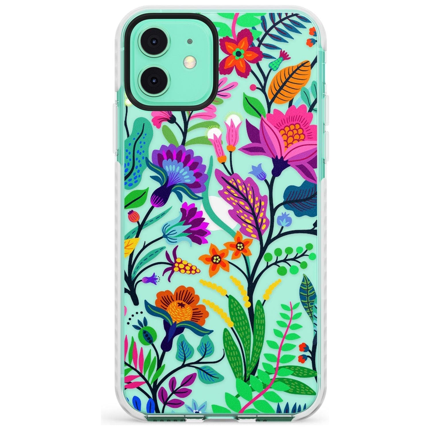 Floral Vibe Impact Phone Case for iPhone 11