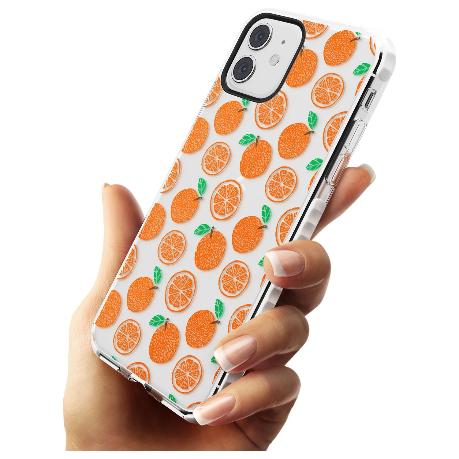 Orange Pattern iPhone Case Phone Case - Case Warehouse
