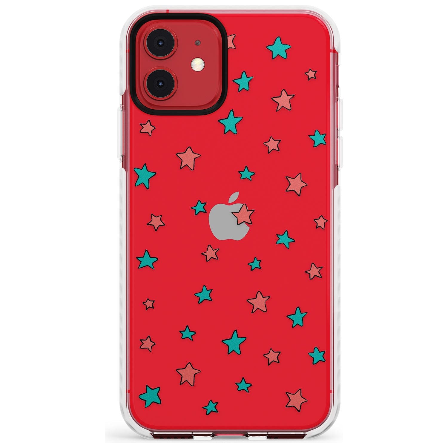 Heartstopper Stars Pattern Impact Phone Case for iPhone 11