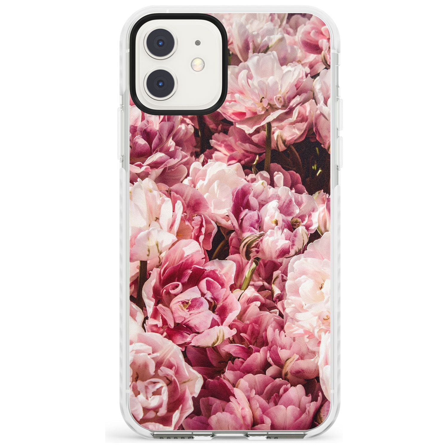 Pink Peonies iPhone Case Impact Case Phone Case - Case Warehouse