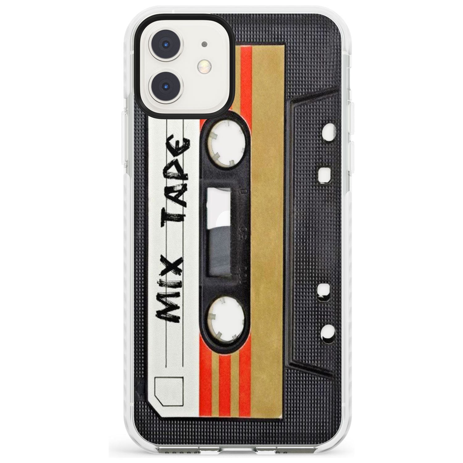 Retro Mix Tape iPhone Case Impact Case Phone Case - Case Warehouse
