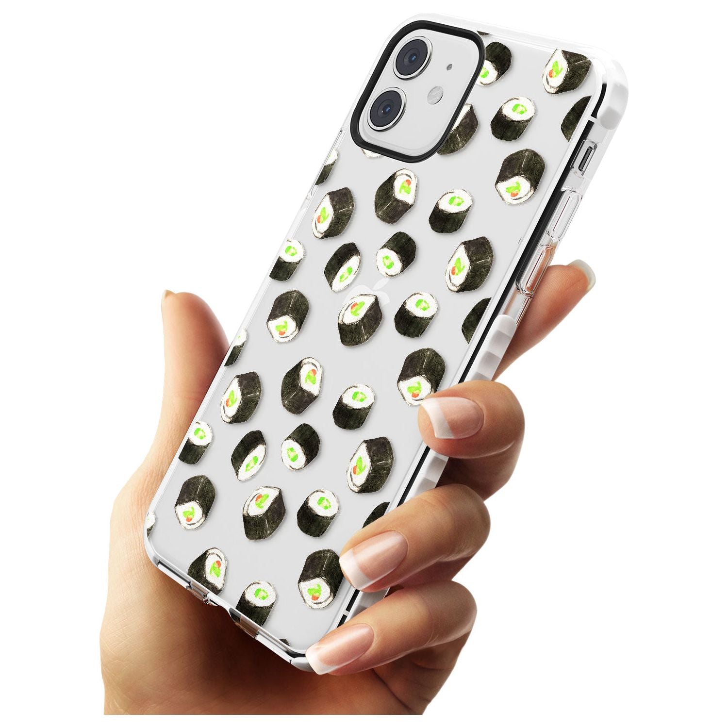 Maki Rolls Sushi Pattern iPhone Case Phone Case - Case Warehouse