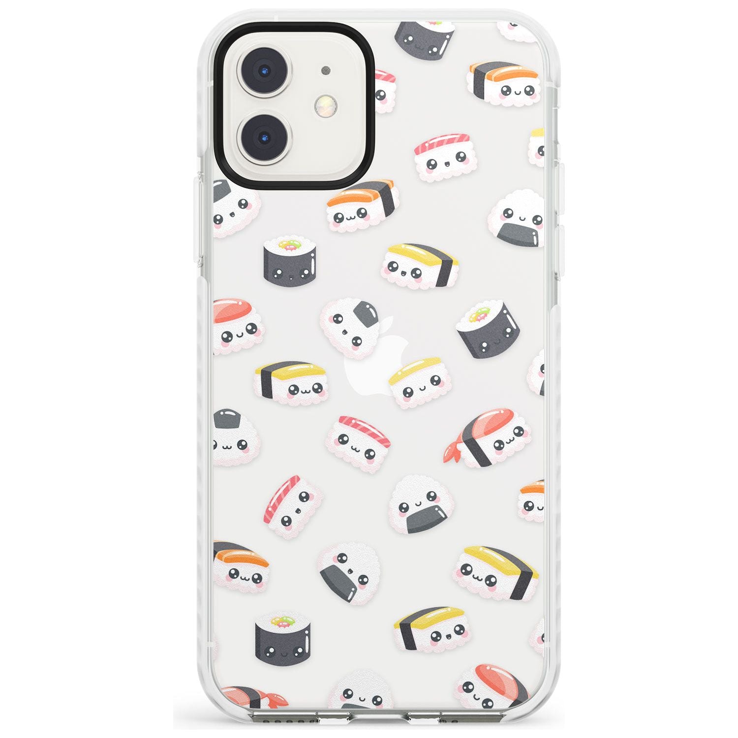 Kawaii Sushi & Rice iPhone Case Impact Case Phone Case - Case Warehouse
