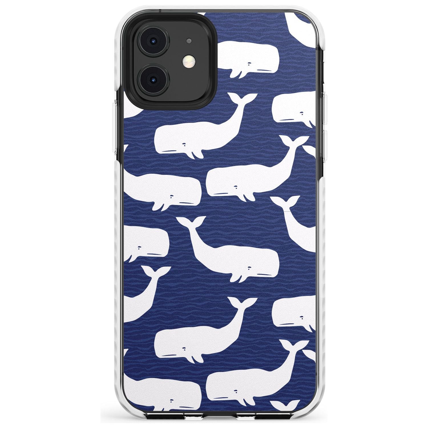 Cute Whales Slim TPU Phone Case for iPhone 11