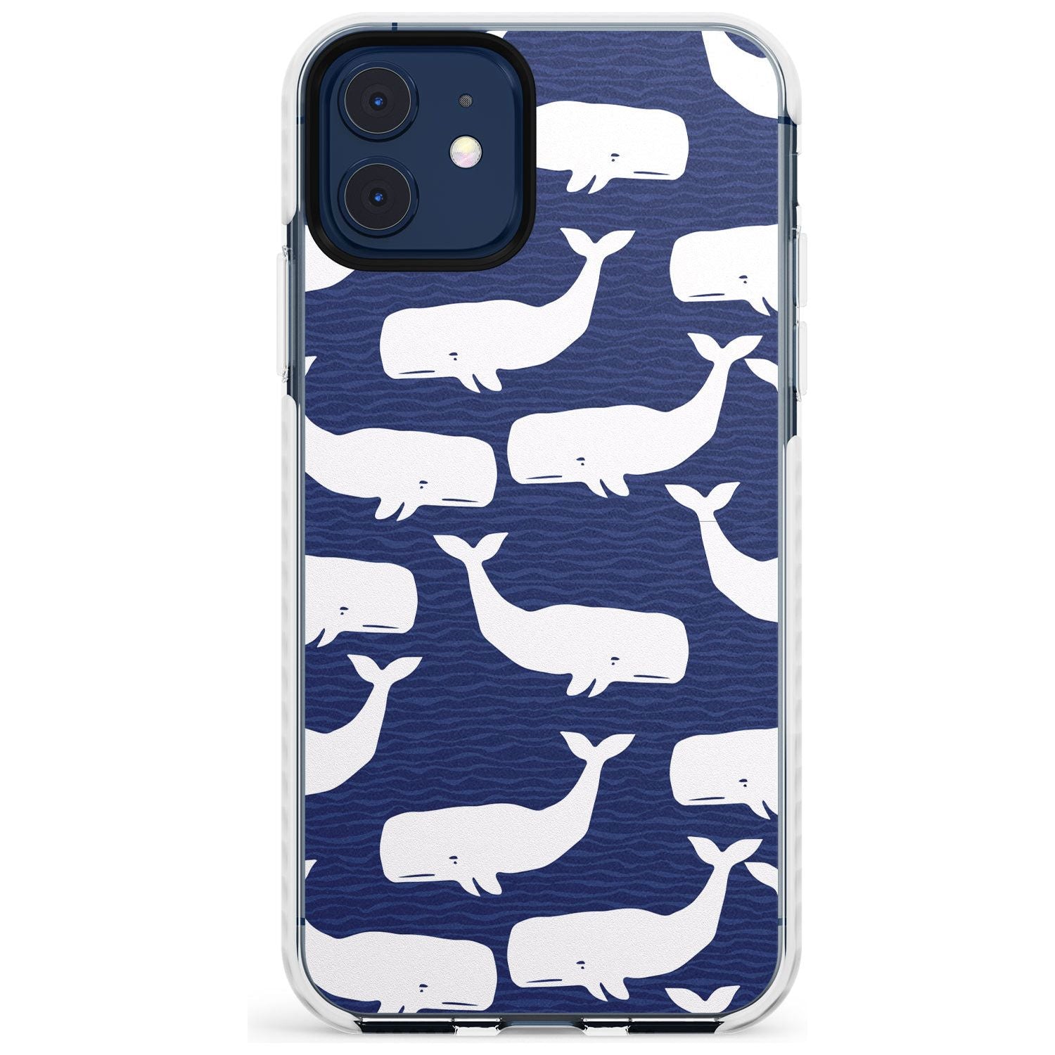 Cute Whales Slim TPU Phone Case for iPhone 11