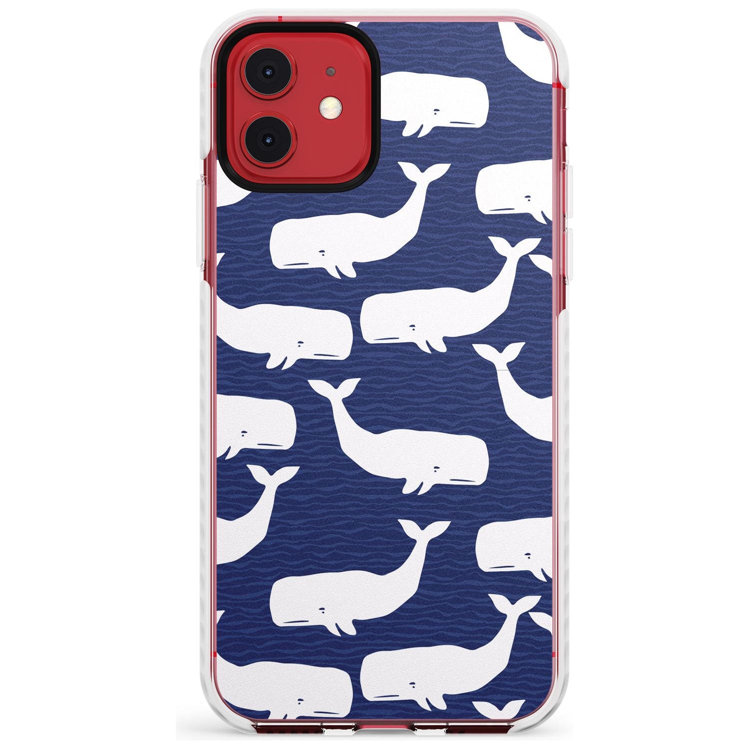 Cute Whales Slim TPU Phone Case for iPhone 11