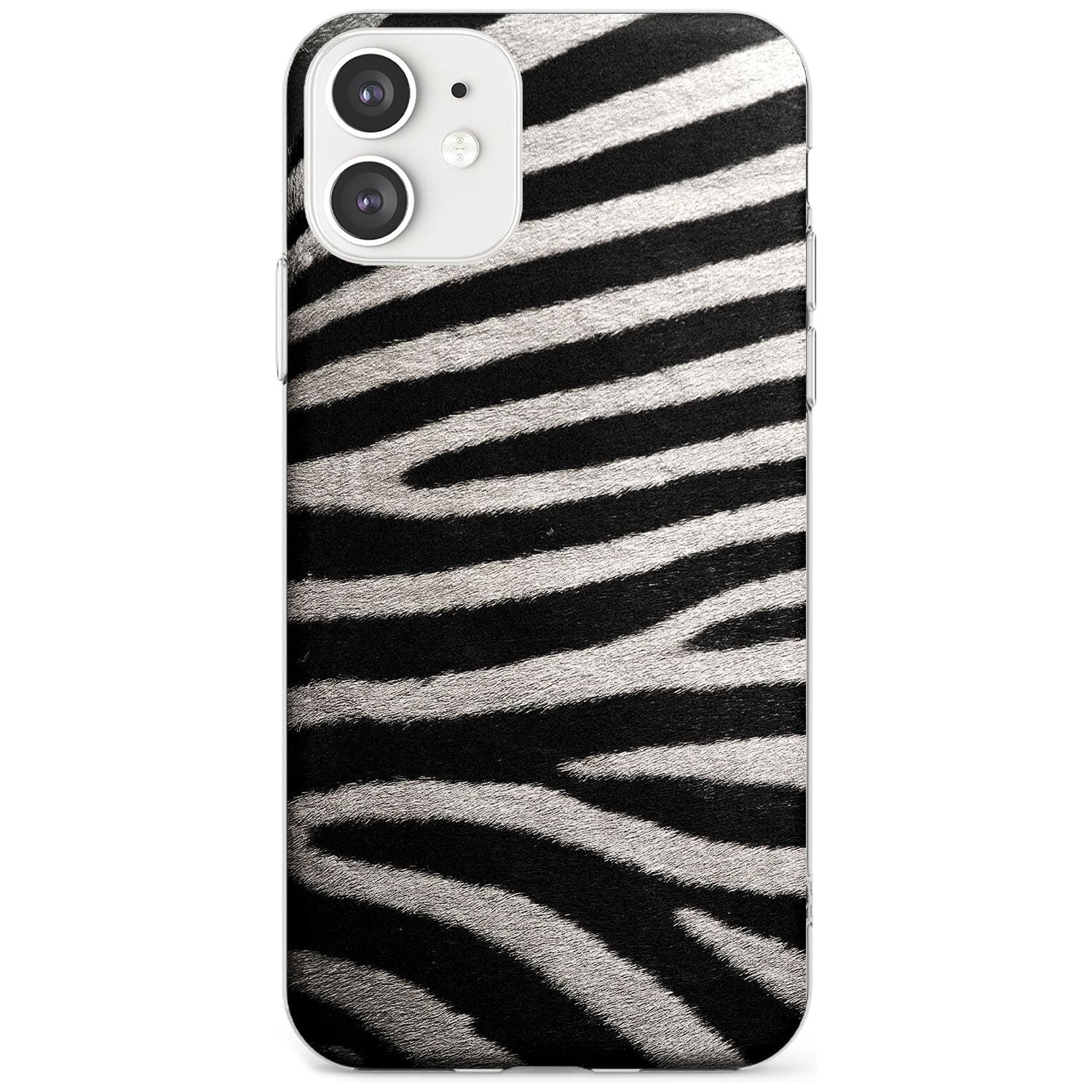 Zebra Print iPhone Case Slim Case Phone Case - Case Warehouse