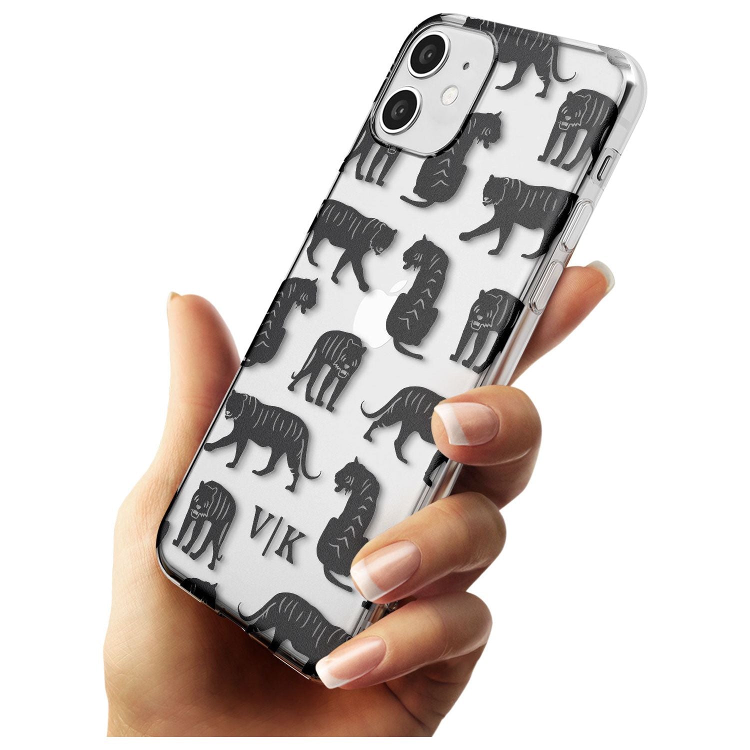 Tiger Silhouettes iPhone Case Custom Phone Case - Case Warehouse