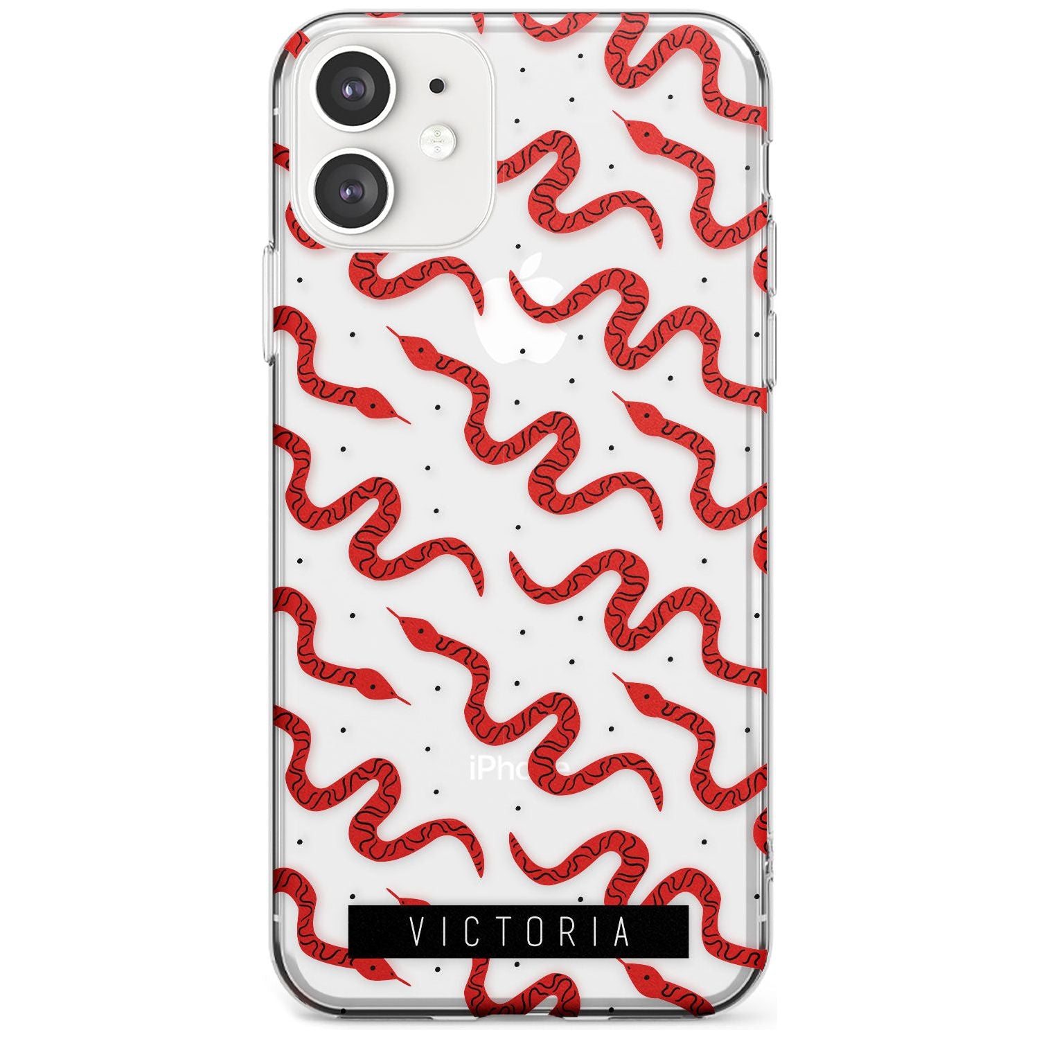 Customised Snake Pattern iPhone Case Slim Case Custom Phone Case - Case Warehouse