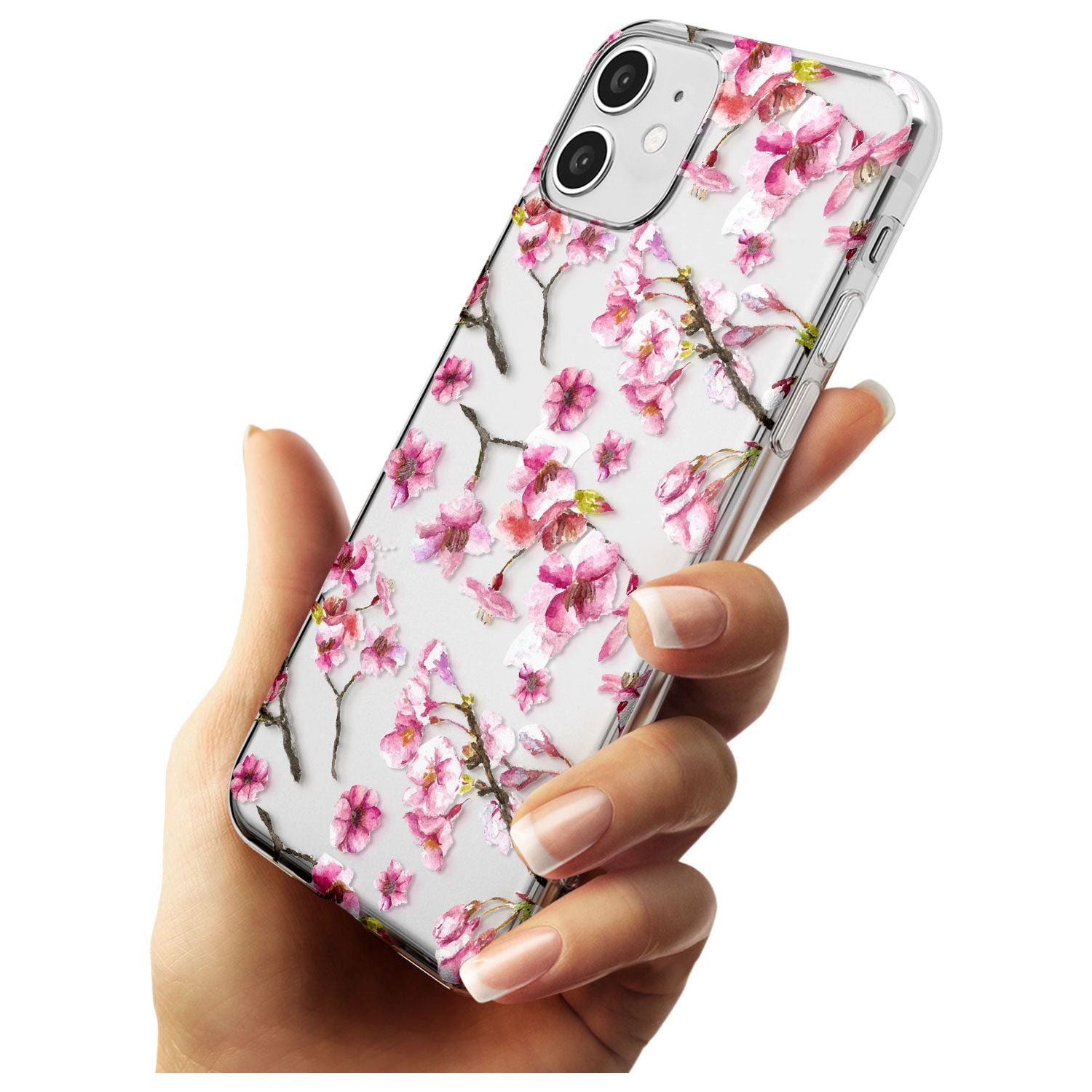 Sakura Watercolour iPhone Case Phone Case - Case Warehouse