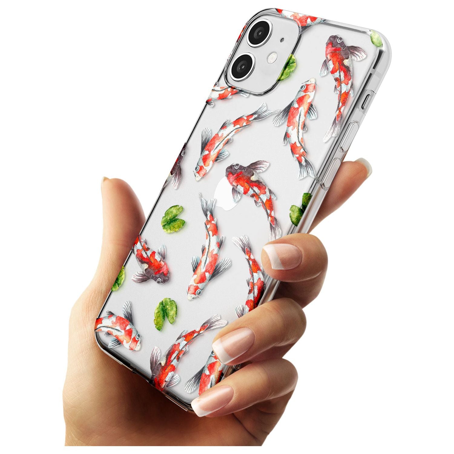 Koi Fish Japanese Watercolour iPhone Case Phone Case - Case Warehouse