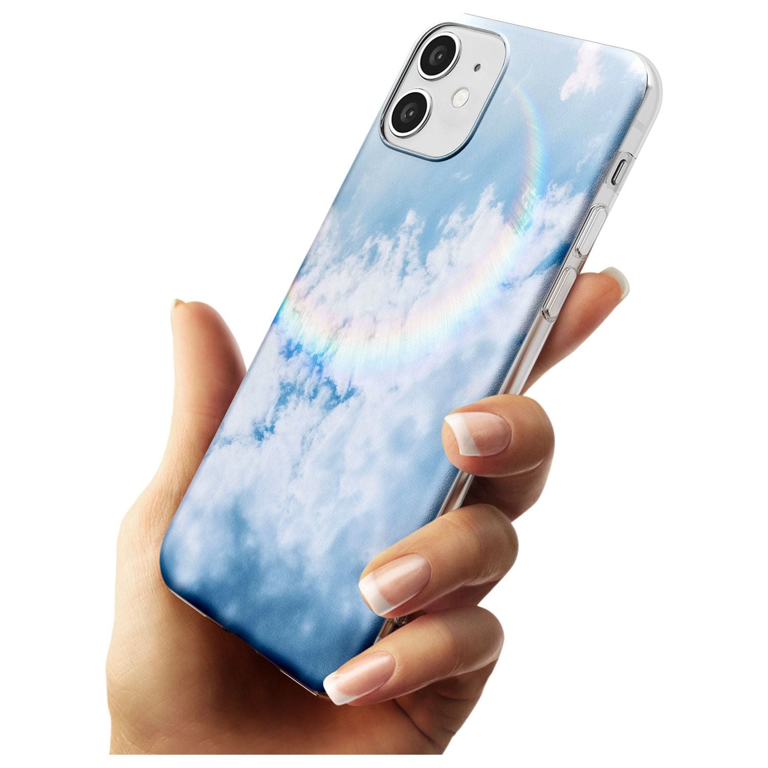 Rainbow Light Flare Photograph Slim TPU Phone Case for iPhone 11