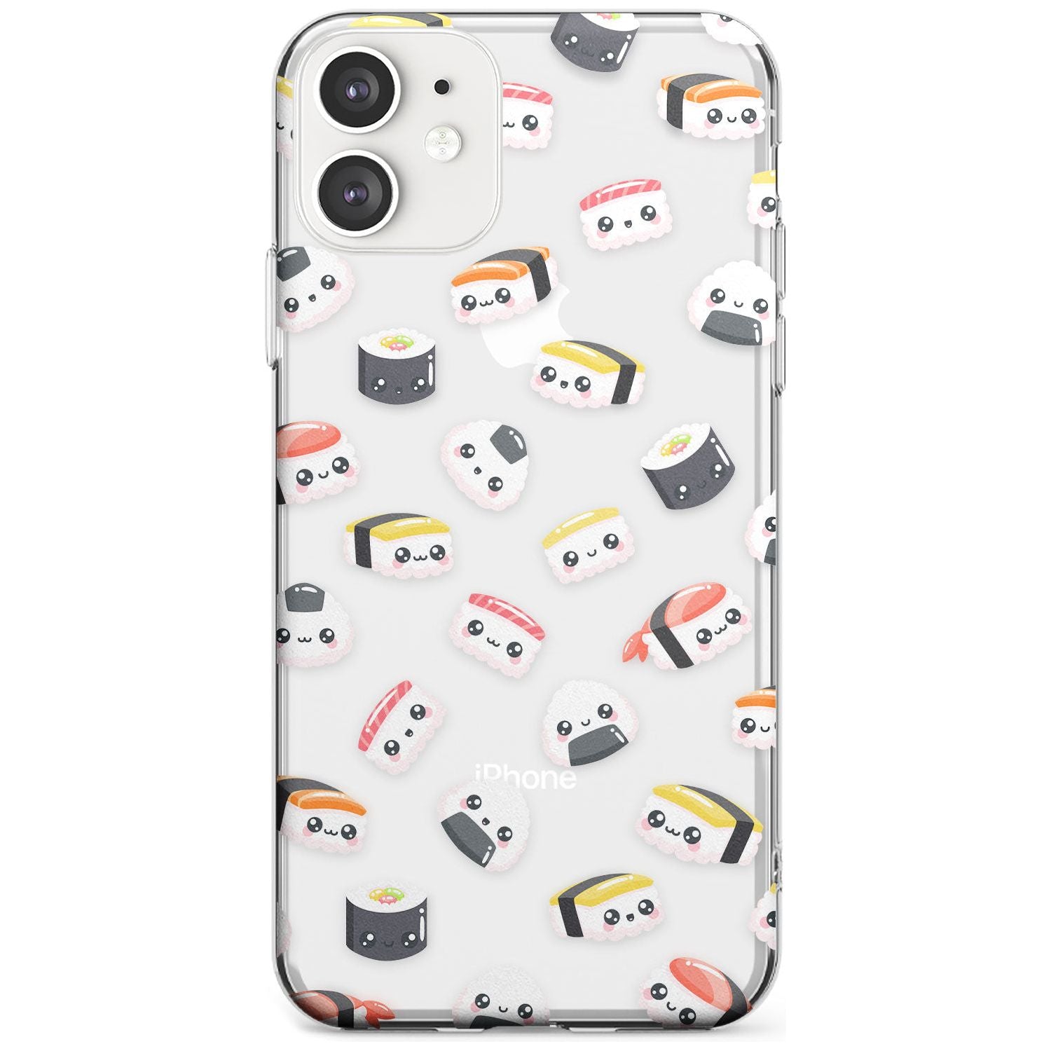Kawaii Sushi & Rice iPhone Case Slim Case Phone Case - Case Warehouse