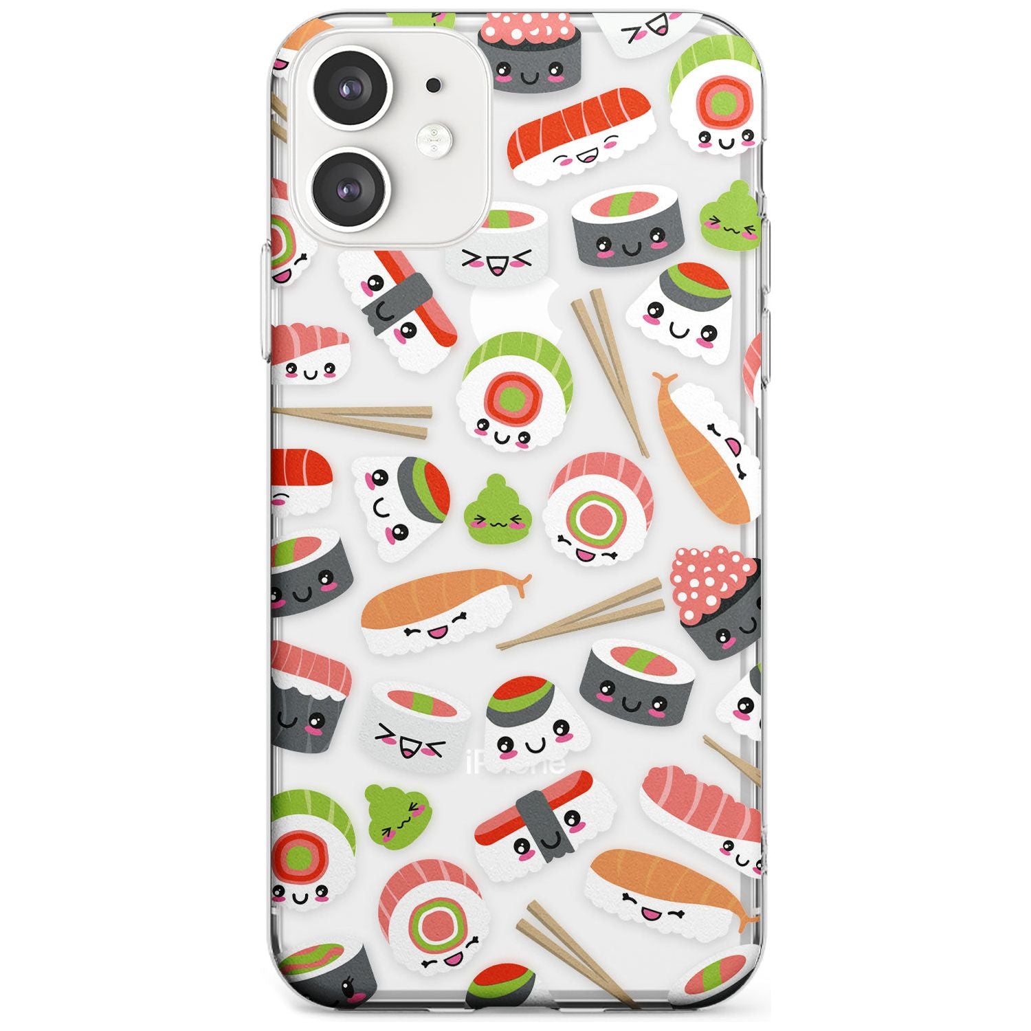 Kawaii Sushi Mix iPhone Case Slim Case Phone Case - Case Warehouse