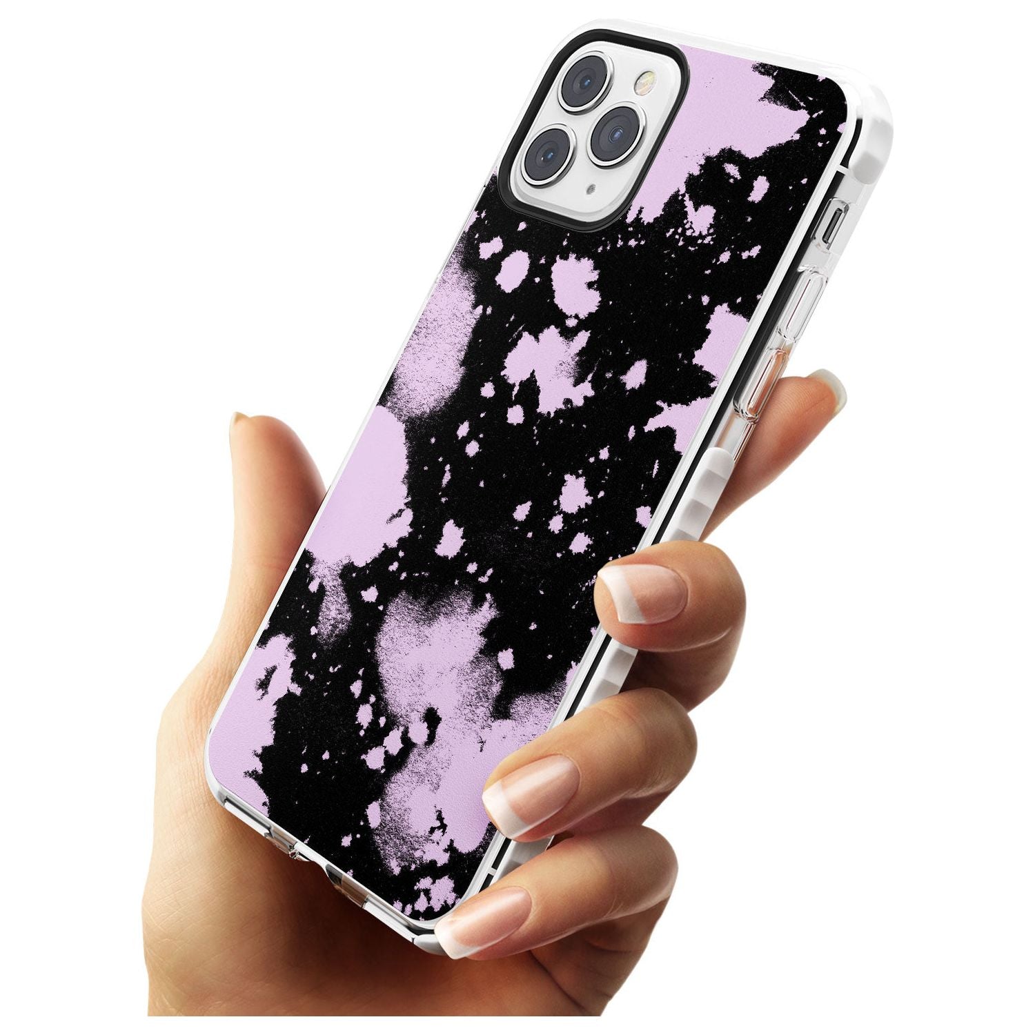 Pink & Black Acid Wash Tie-Dye iPhone Case Phone Case - Case Warehouse