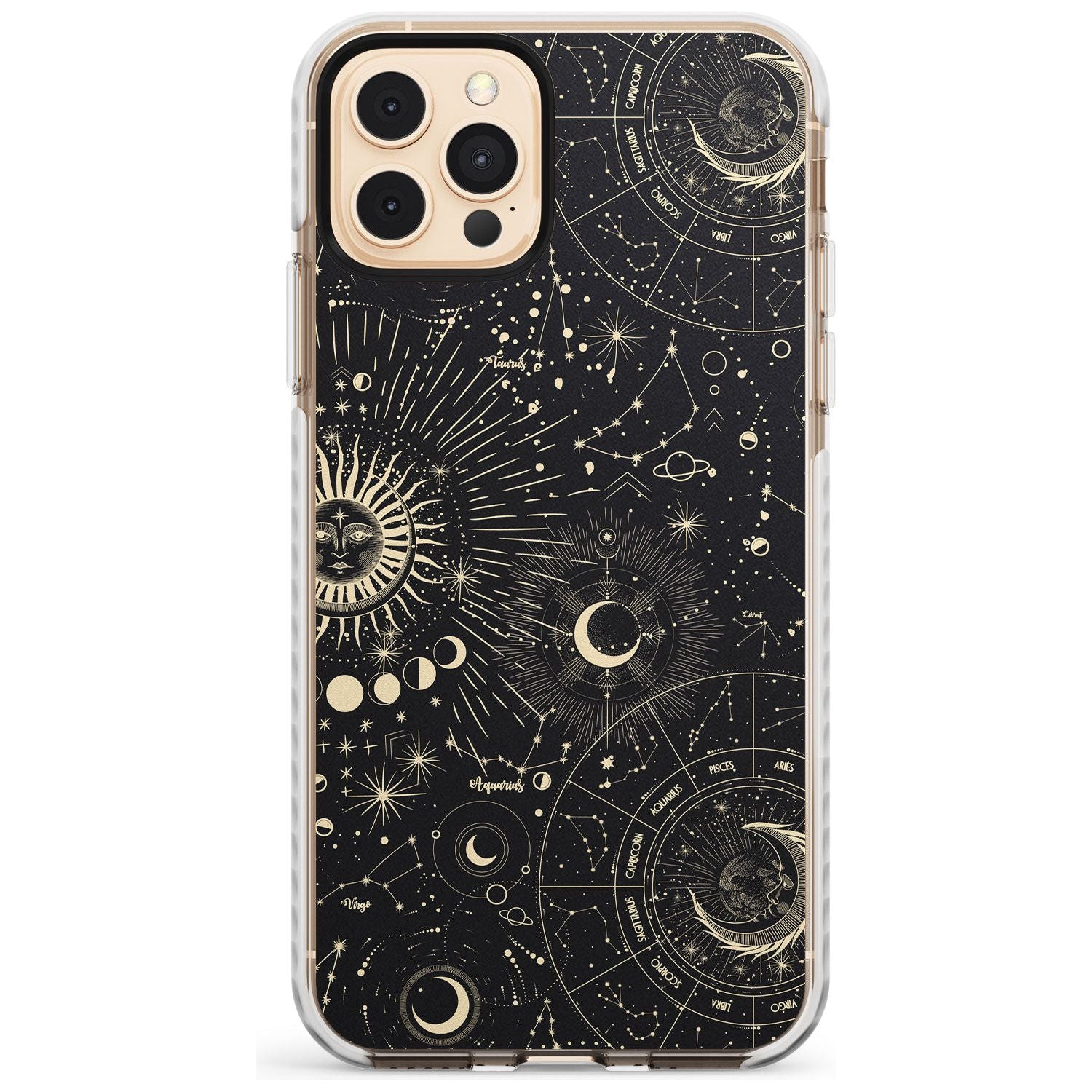 Suns & Zodiac Charts Slim TPU Phone Case for iPhone 11 Pro Max
