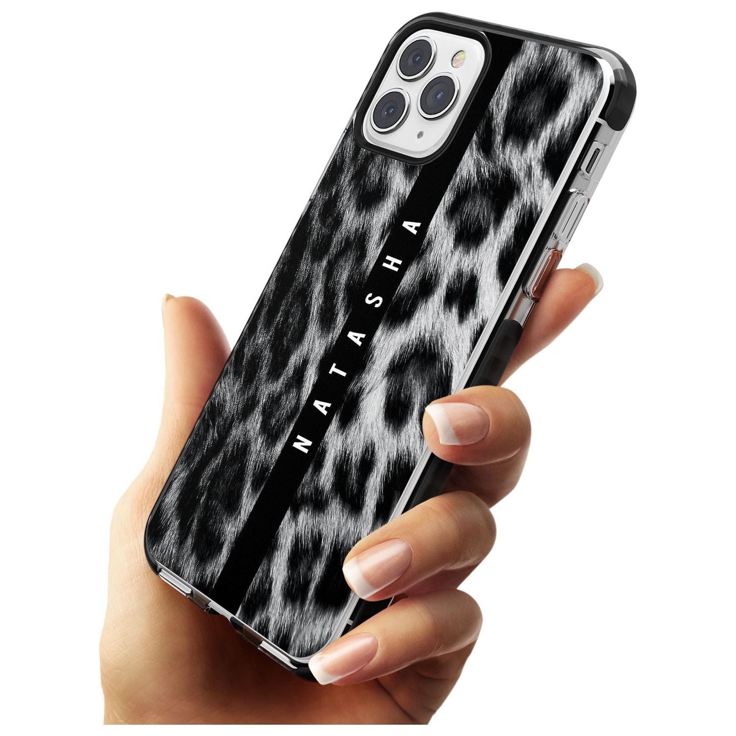 Snow Leopard Print iPhone Case Custom Phone Case - Case Warehouse