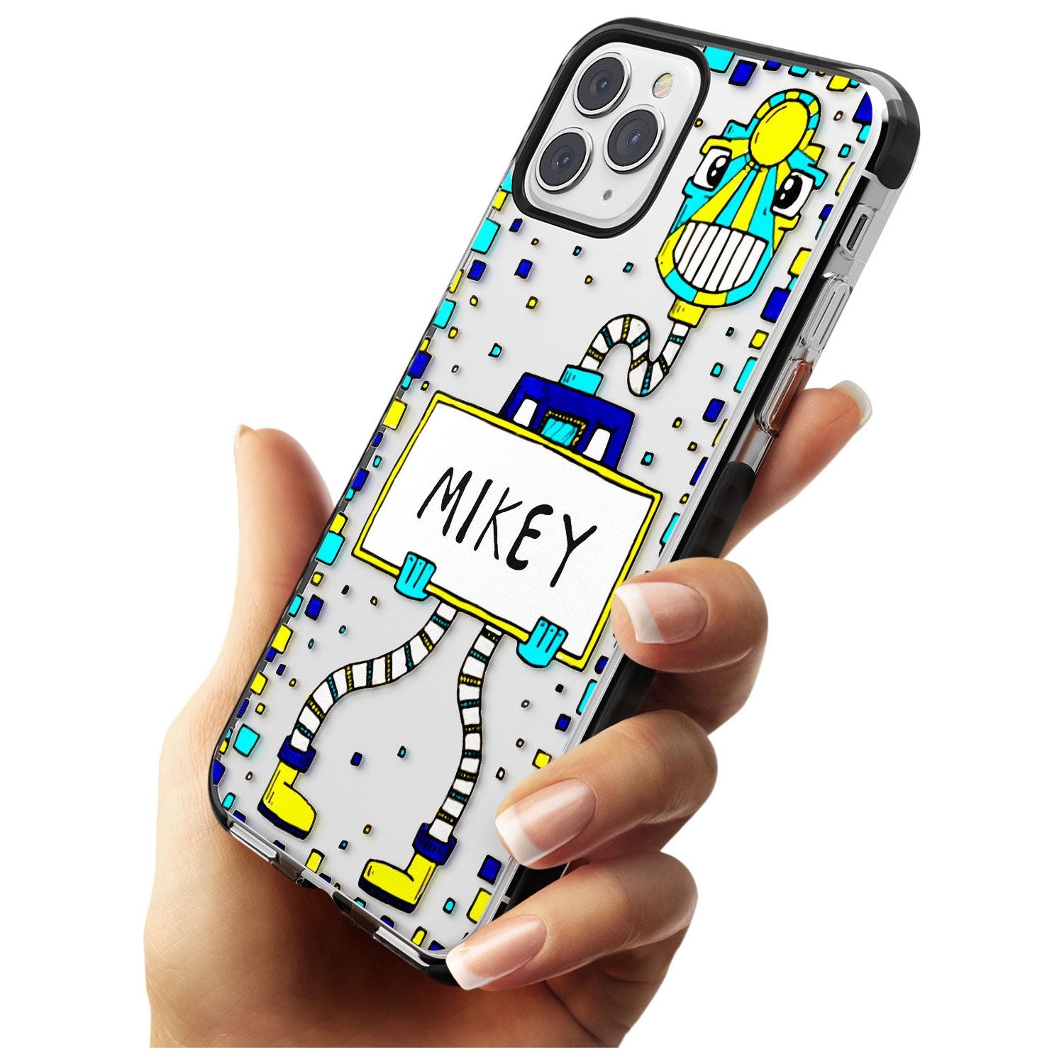 Personalised Custom Tubes Guy Black Impact Phone Case for iPhone 11