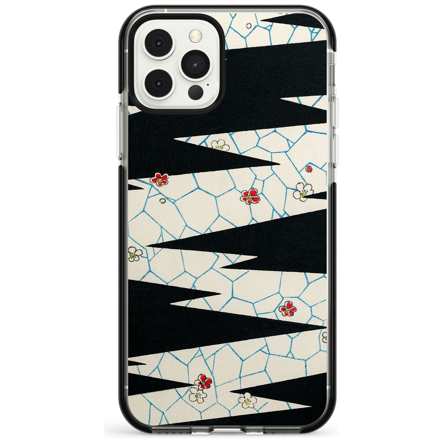 Japanese Flowers by Bijutsu Sekai Pink Fade Impact Phone Case for iPhone 11