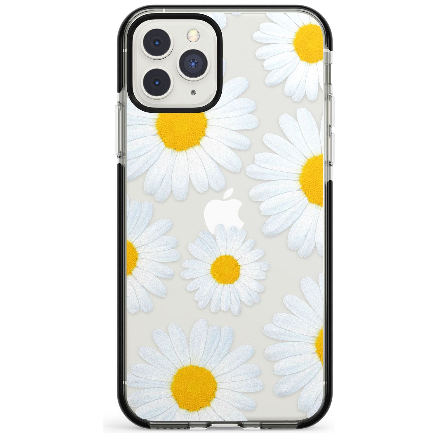 Summer Daisy iPhone Case Black Impact Phone Case - Case Warehouse