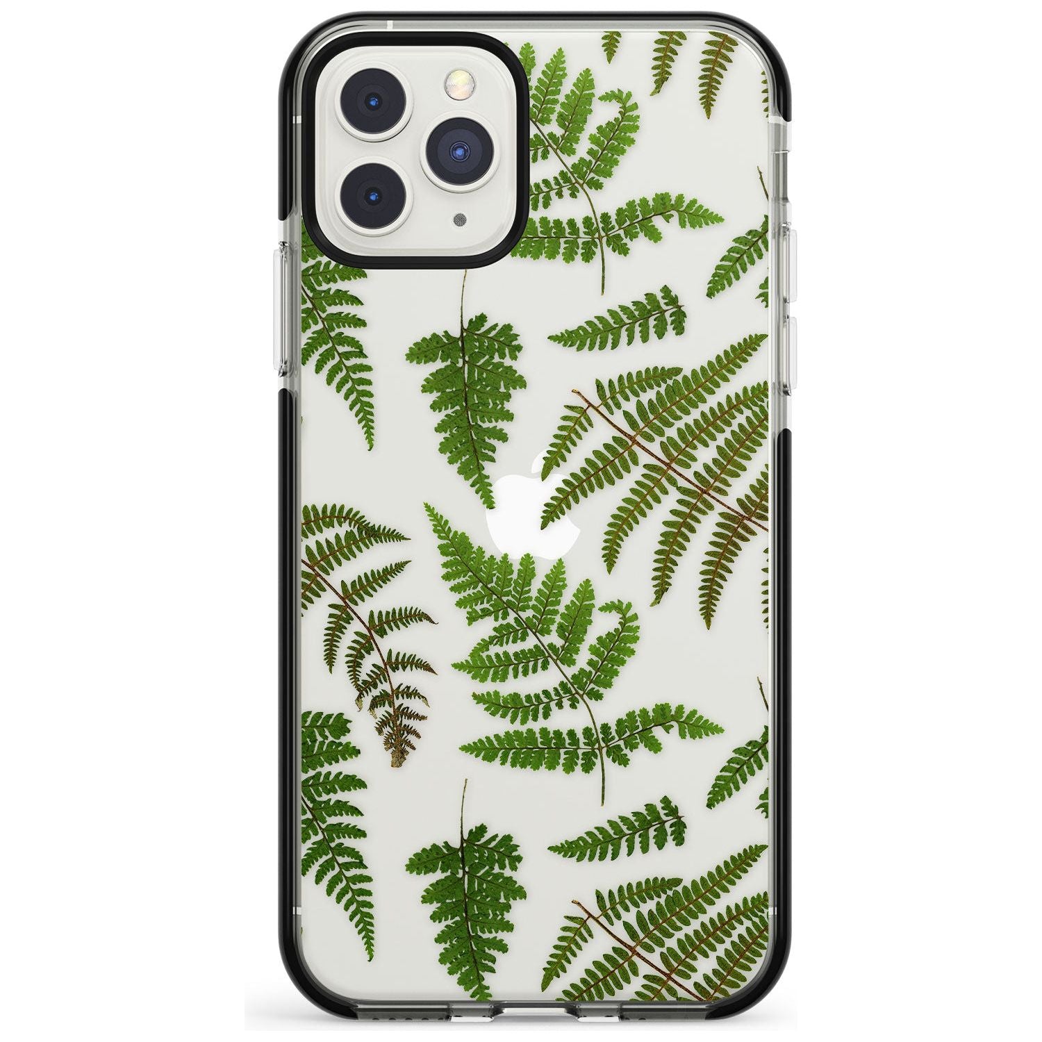 Leafy Ferns iPhone Case Black Impact Phone Case - Case Warehouse