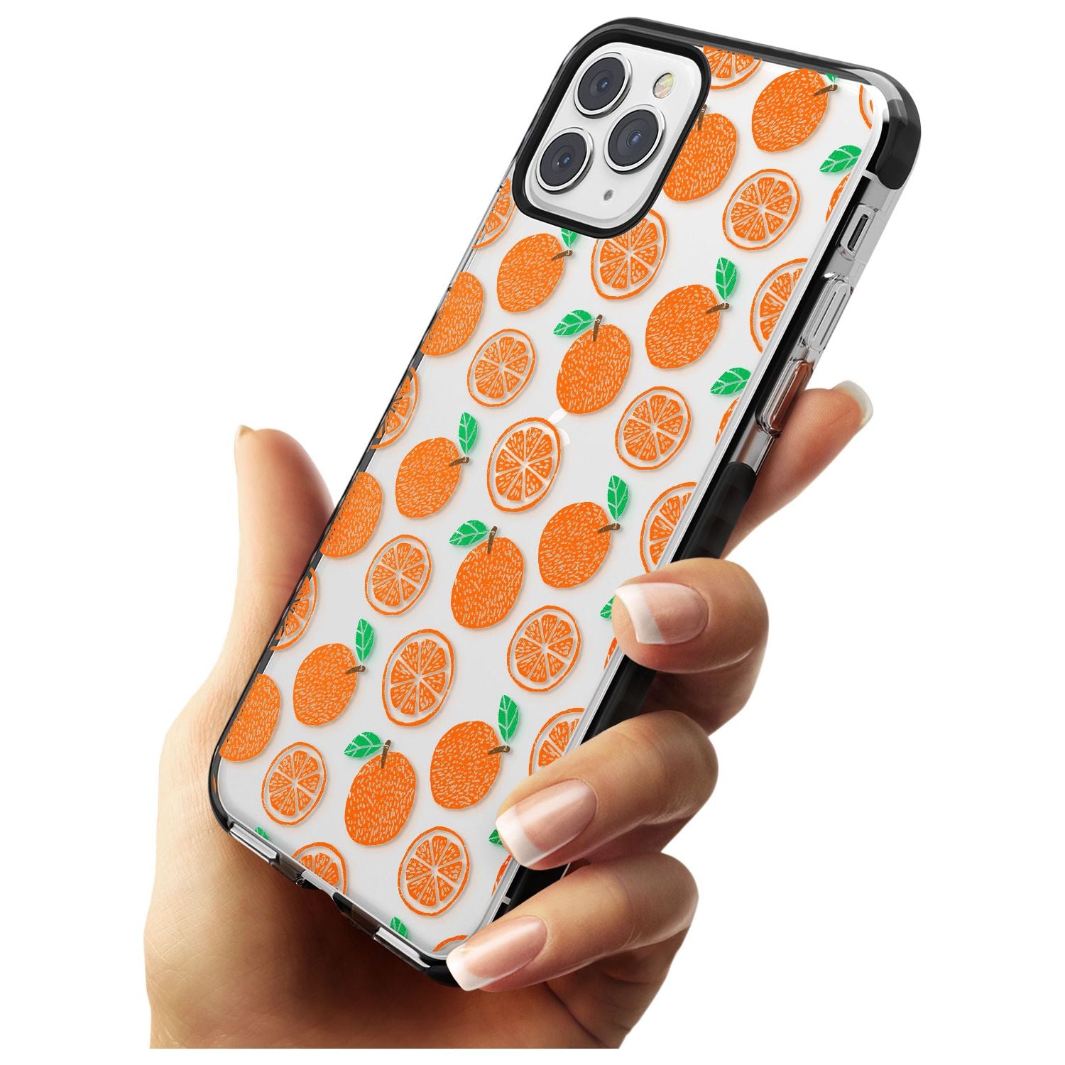 Orange Pattern iPhone Case Phone Case - Case Warehouse