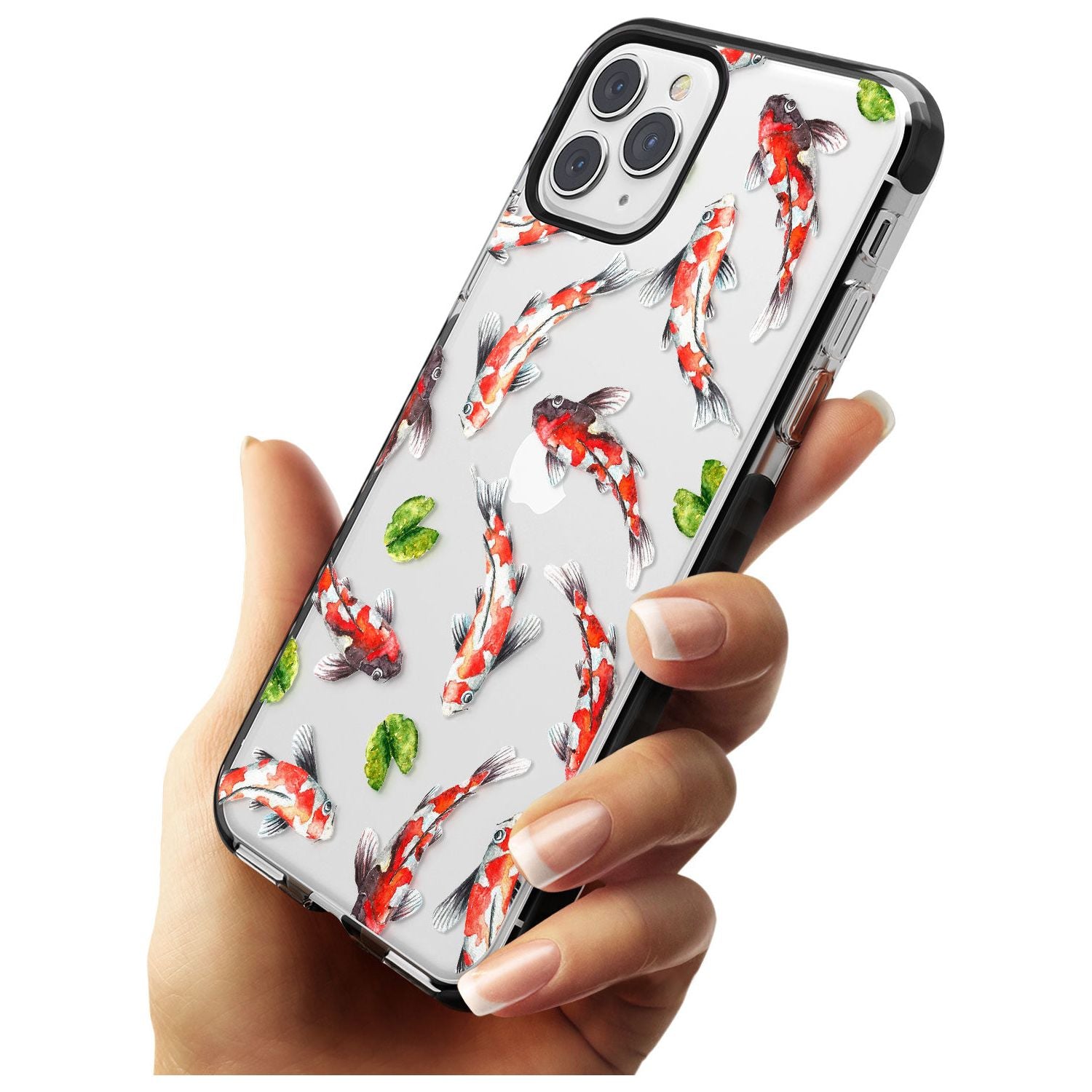 Koi Fish Japanese Watercolour iPhone Case Phone Case - Case Warehouse