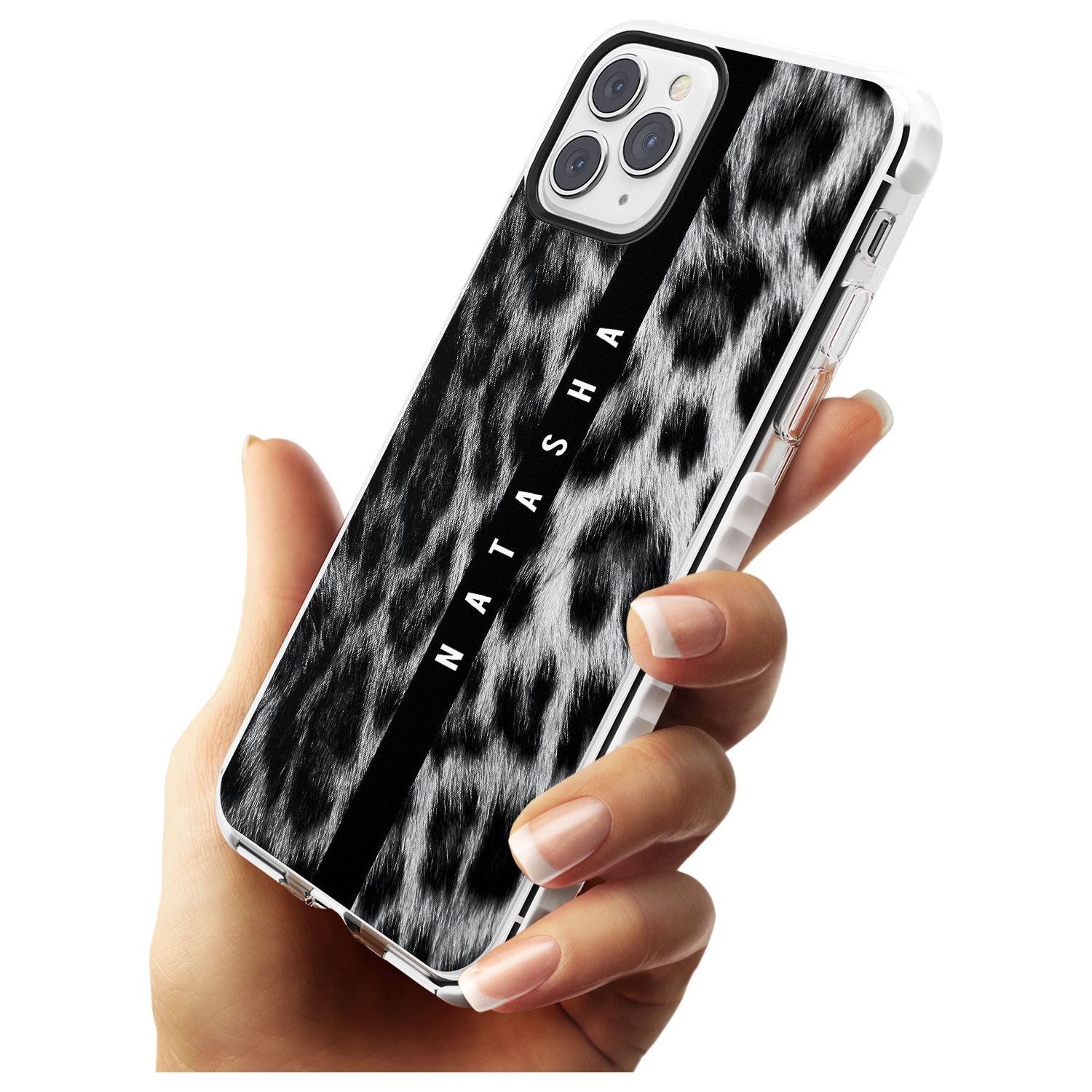 Snow Leopard Print iPhone Case Custom Phone Case - Case Warehouse