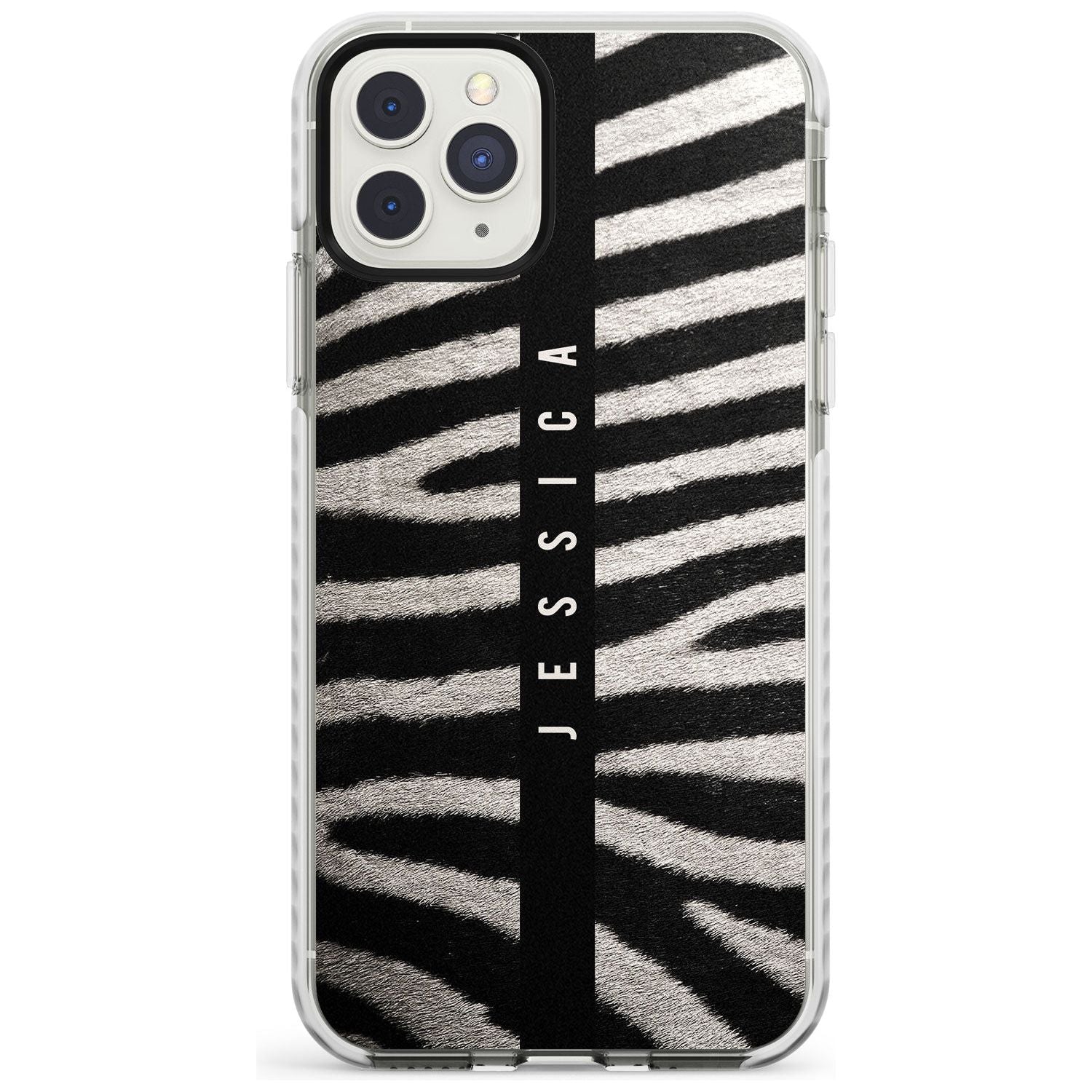 Zebra Print iPhone Case Impact Case Custom Phone Case - Case Warehouse
