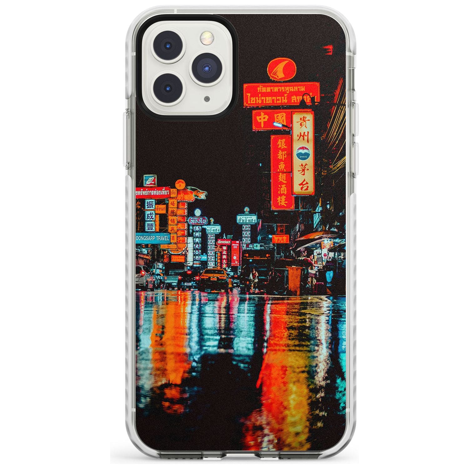 Neon City iPhone Case Impact Case Phone Case - Case Warehouse