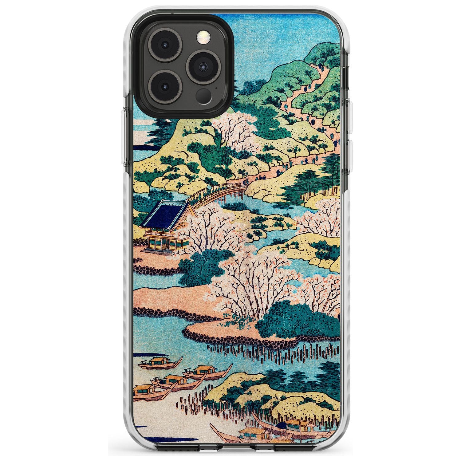 Coastal Community by Katsushika Hokusai Slim TPU Phone Case for iPhone 11 Pro Max
