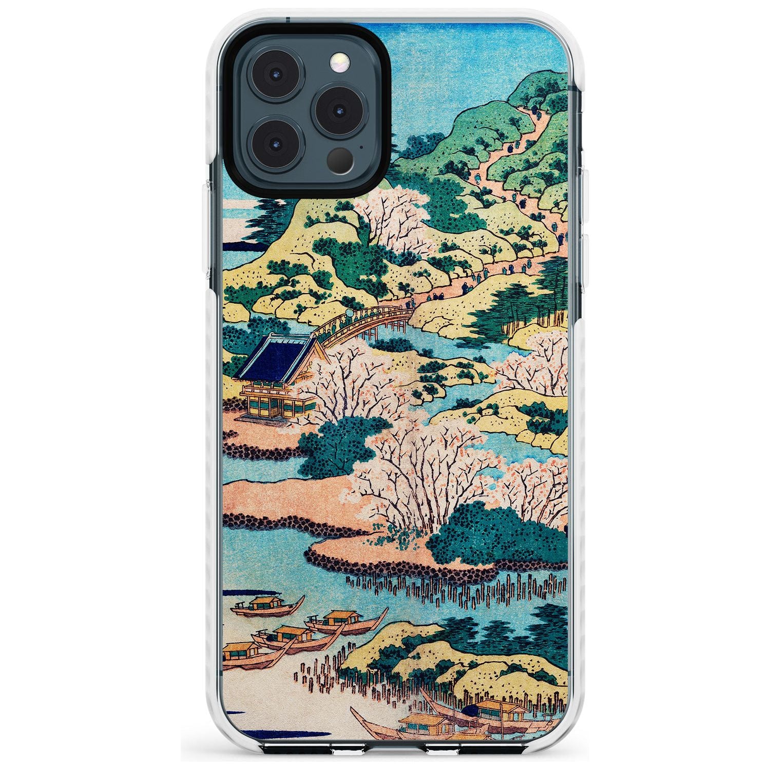 Coastal Community by Katsushika Hokusai Slim TPU Phone Case for iPhone 11 Pro Max