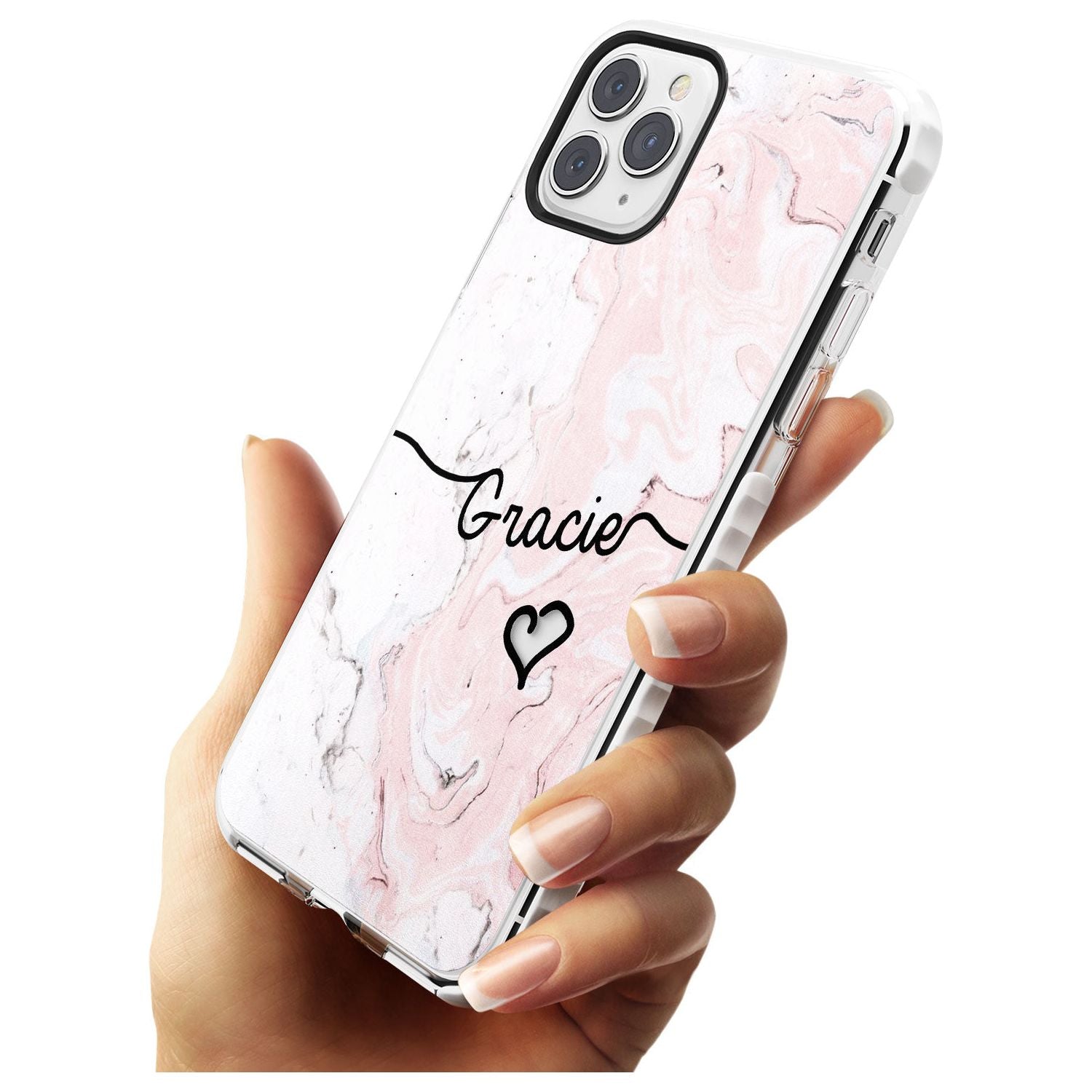 Pink Marble iPhone Case Custom Phone Case - Case Warehouse