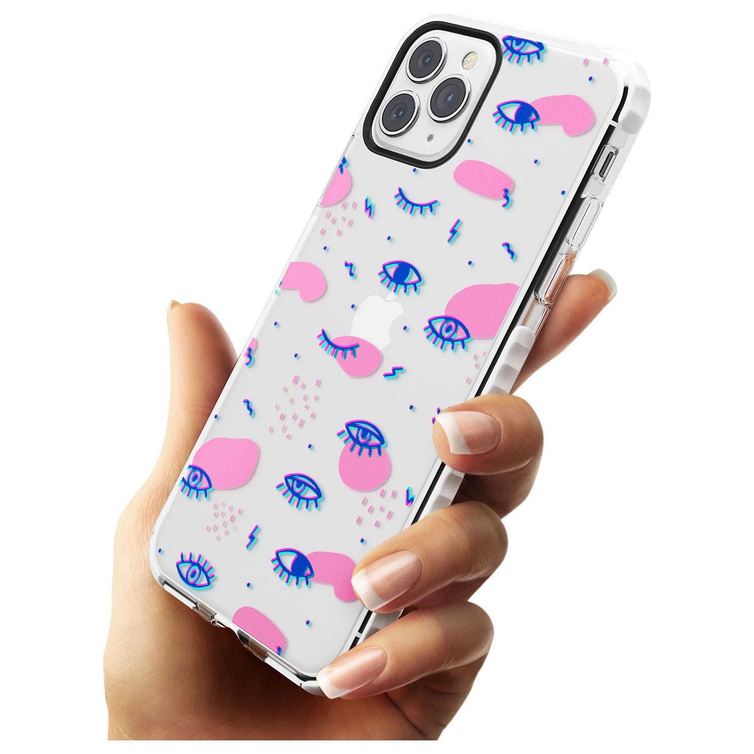 Pink Eye Blotches iPhone Case Phone Case - Case Warehouse