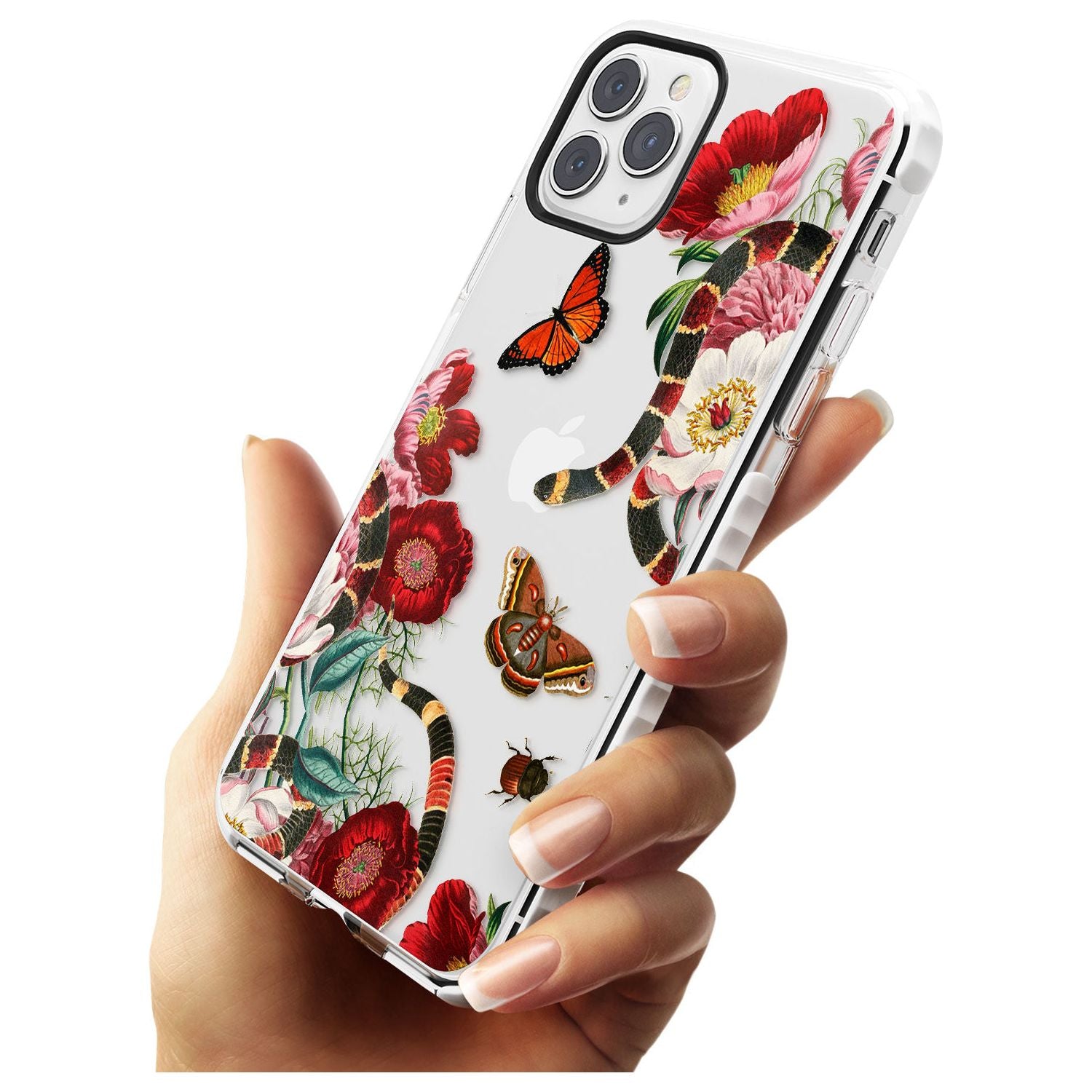 Botanical Snake Slim TPU Phone Case for iPhone 11 Pro Max