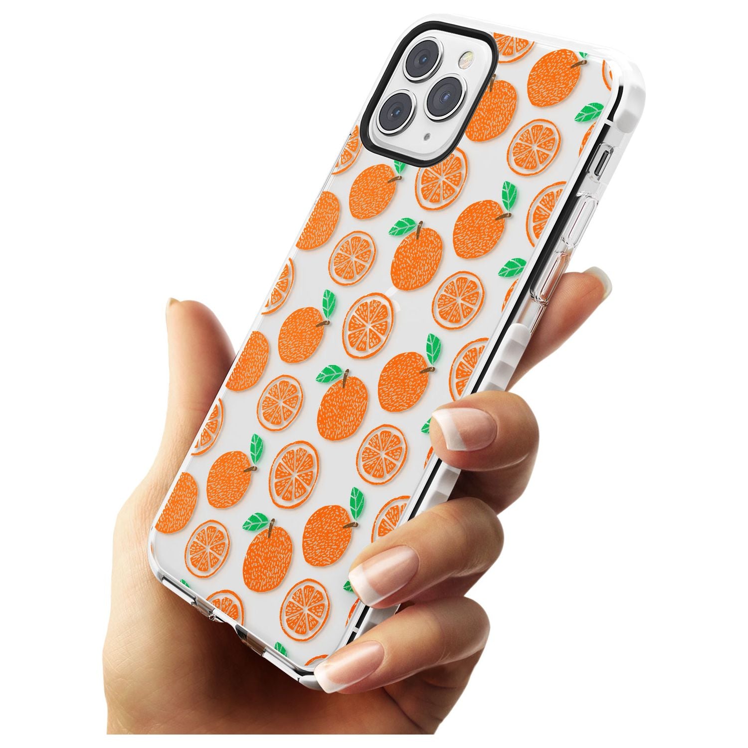 Orange Pattern iPhone Case Phone Case - Case Warehouse