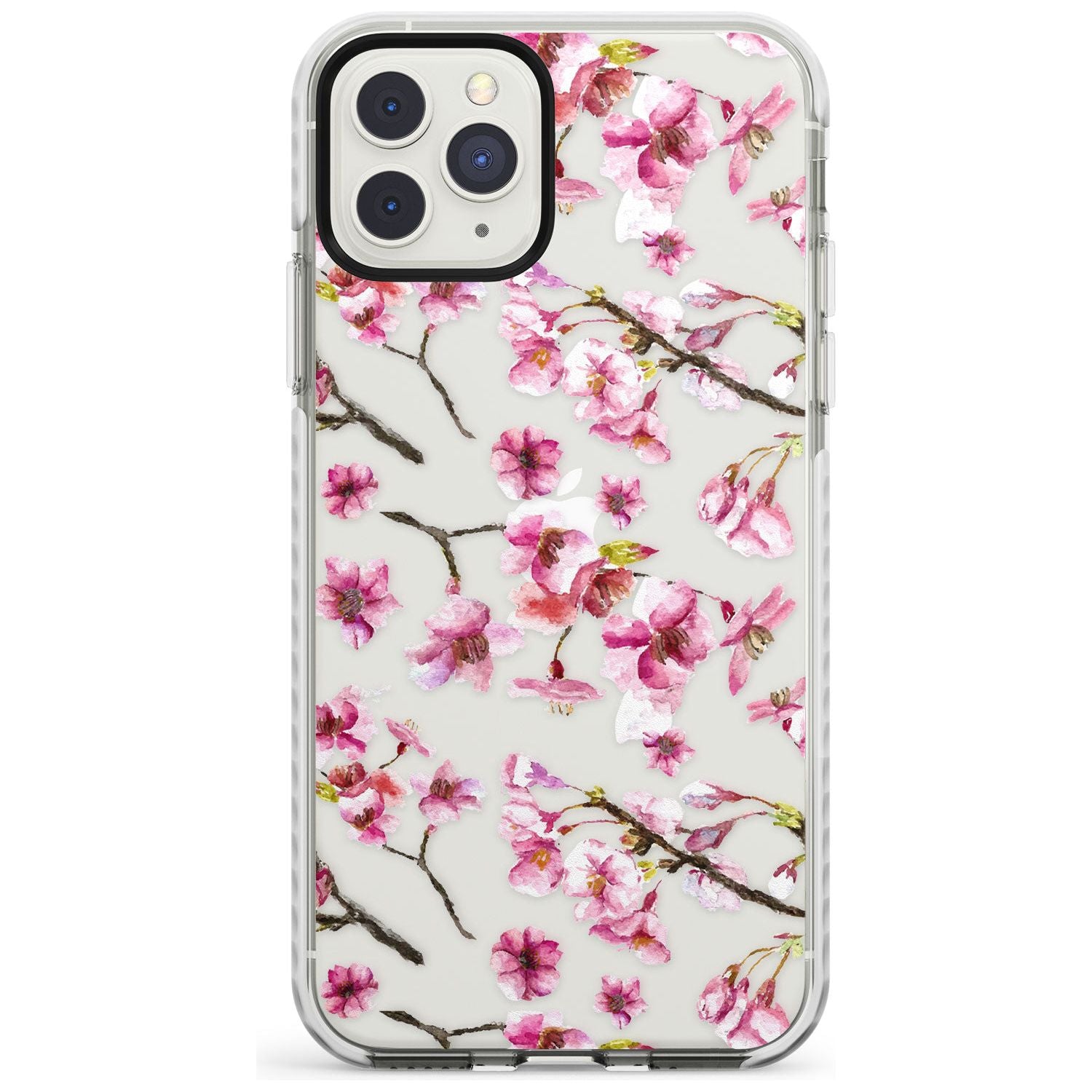 Sakura Watercolour iPhone Case Impact Case Phone Case - Case Warehouse