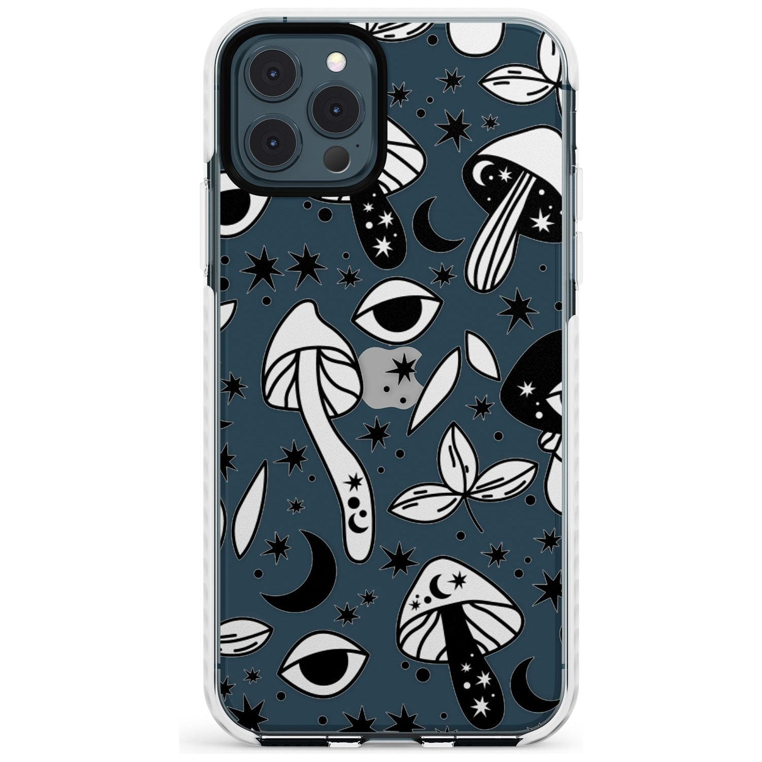 Psychedelic Mushrooms Pattern Impact Phone Case for iPhone 11 Pro Max