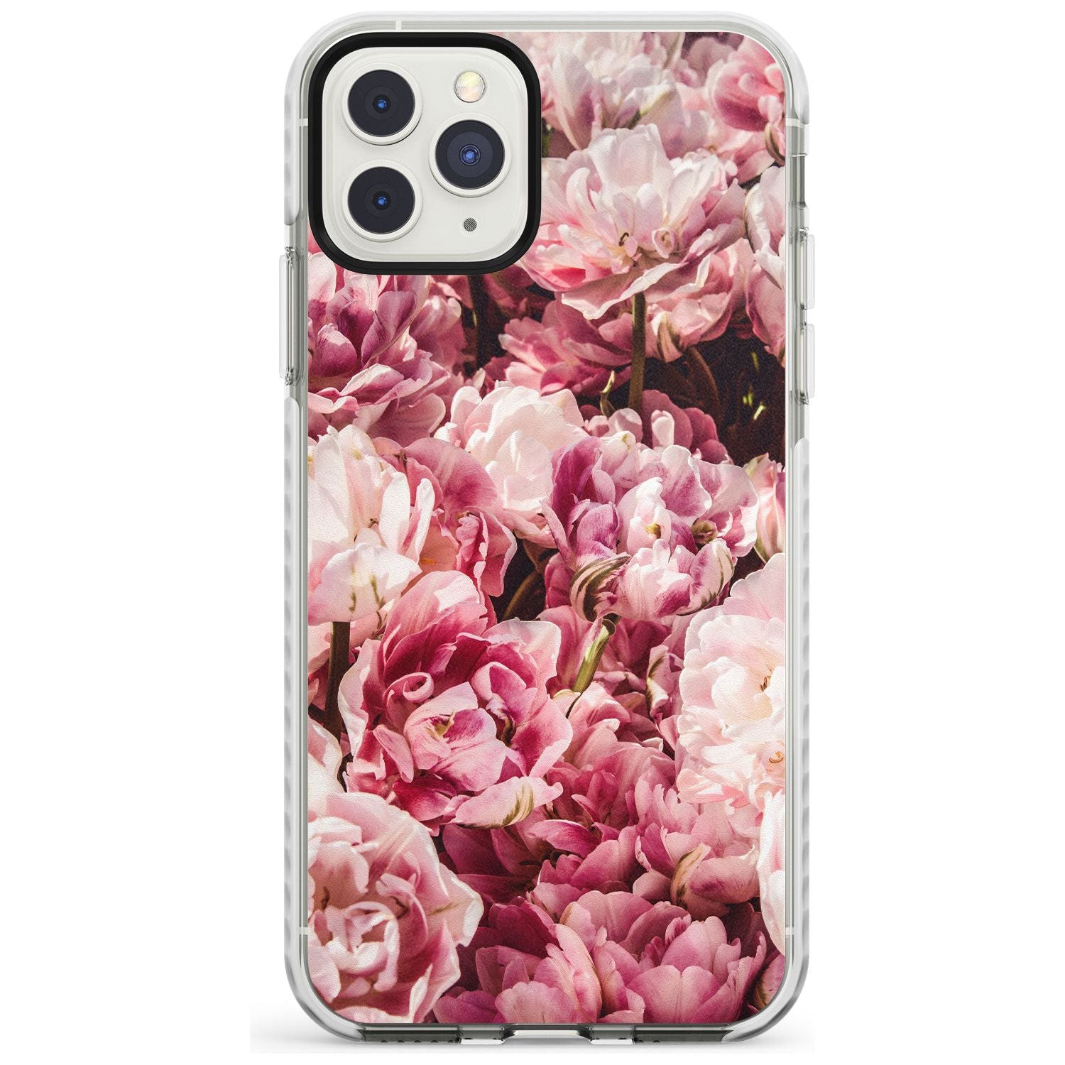 Pink Peonies iPhone Case Impact Case Phone Case - Case Warehouse