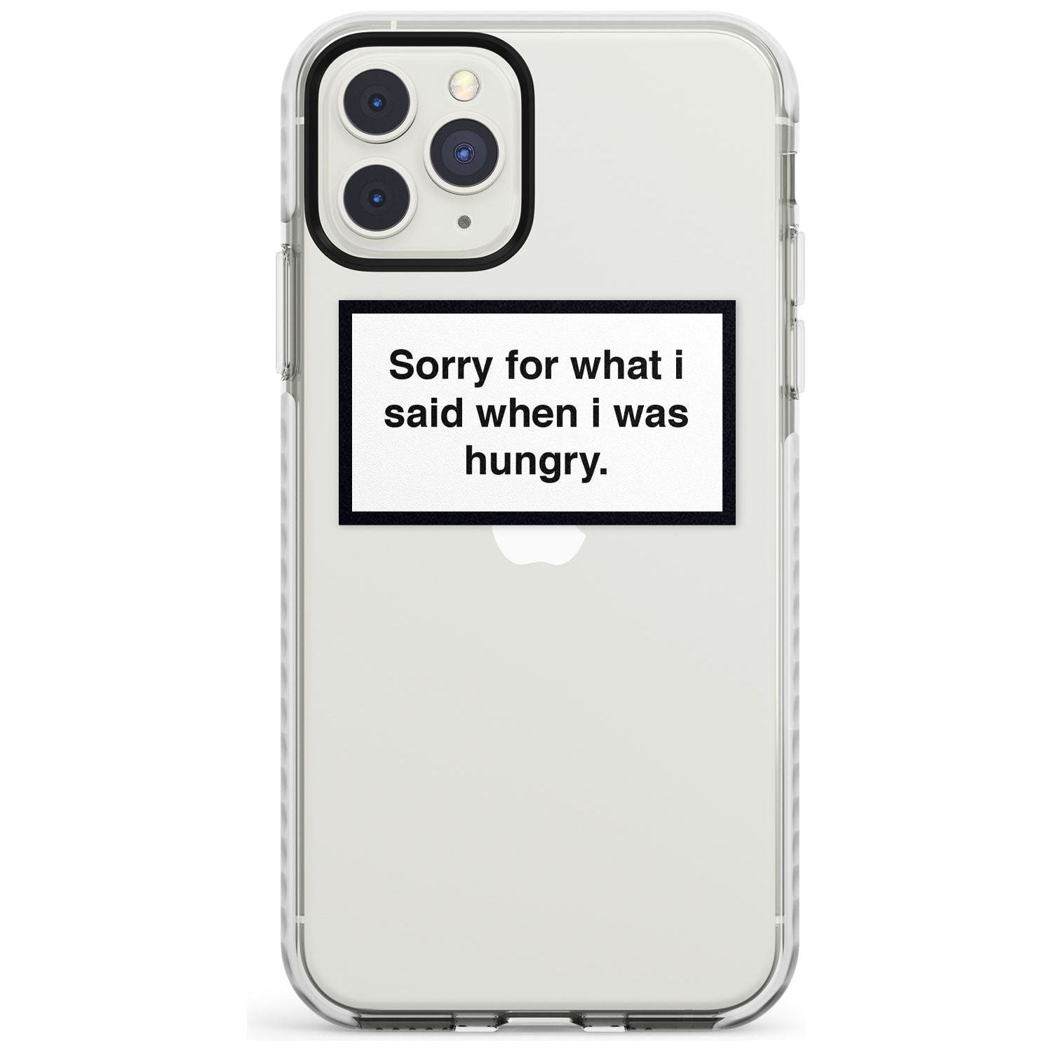 Sorry for what I said iPhone Case Impact Case Phone Case - Case Warehouse