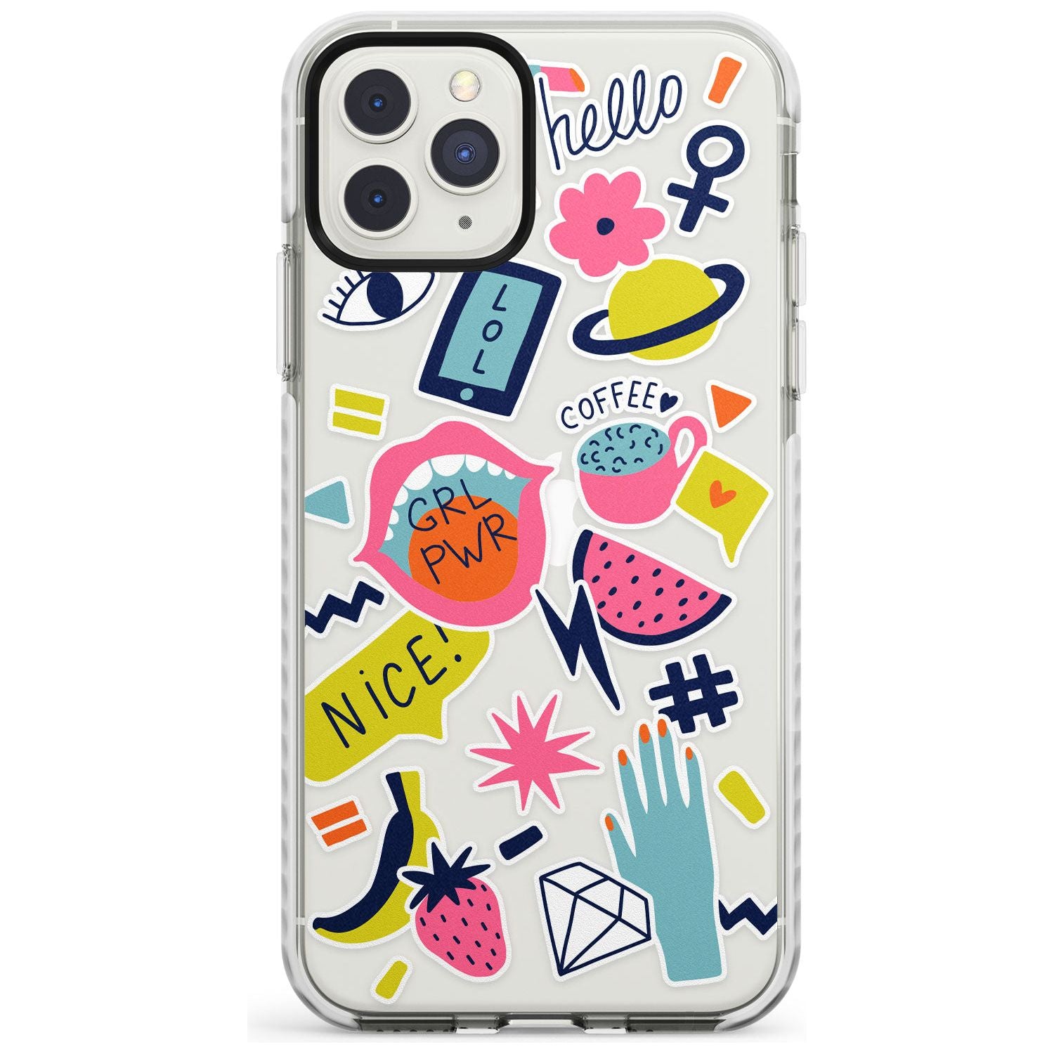 GRL PWR iPhone Case Impact Case Phone Case - Case Warehouse