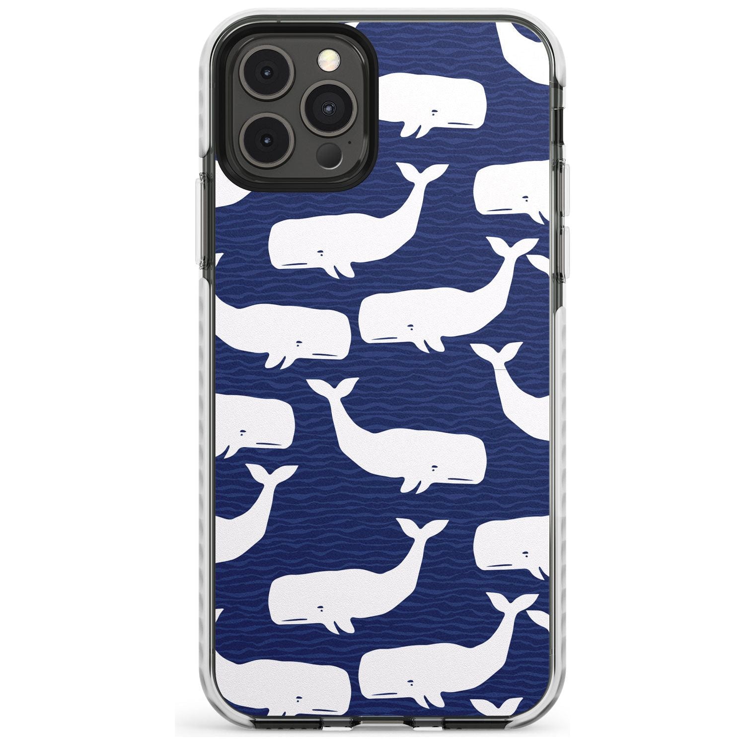 Cute Whales Slim TPU Phone Case for iPhone 11 Pro Max