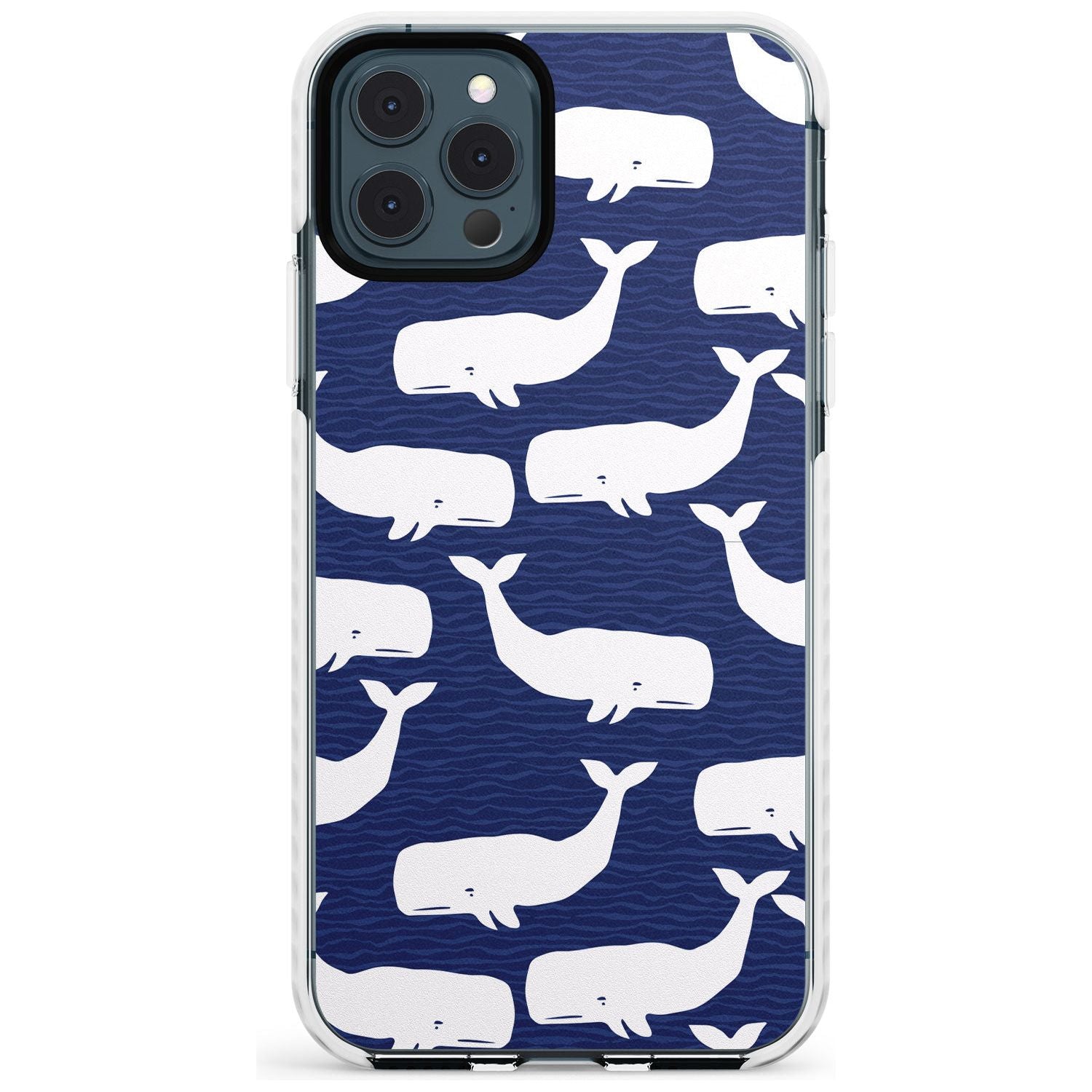 Cute Whales Slim TPU Phone Case for iPhone 11 Pro Max